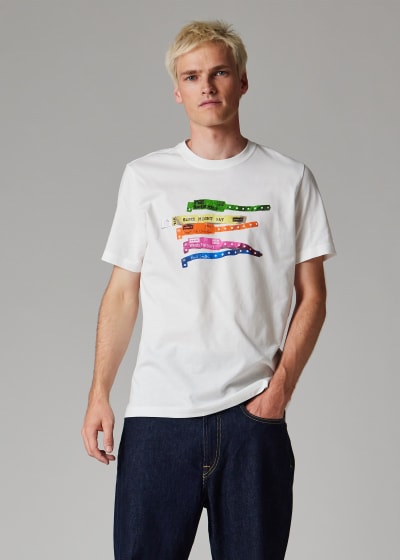 Paul Smith x Oasis - Black WSMG Print T-Shirt