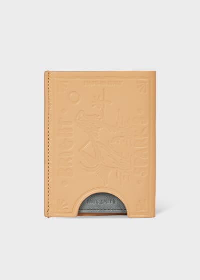 Grey Leather 'Sardines' Card Holder
