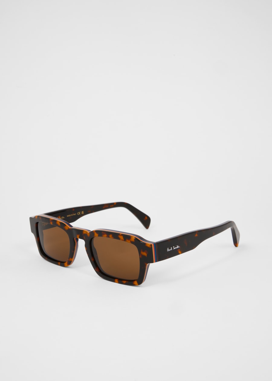 Crystal Havana 'Gibson' Sunglasses