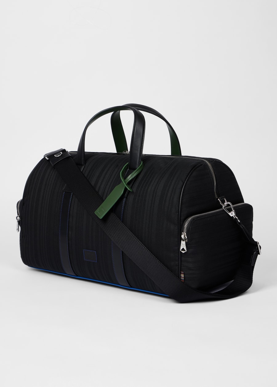 Paul Smith x MINI - Black Shadow Stripe Tote Bag