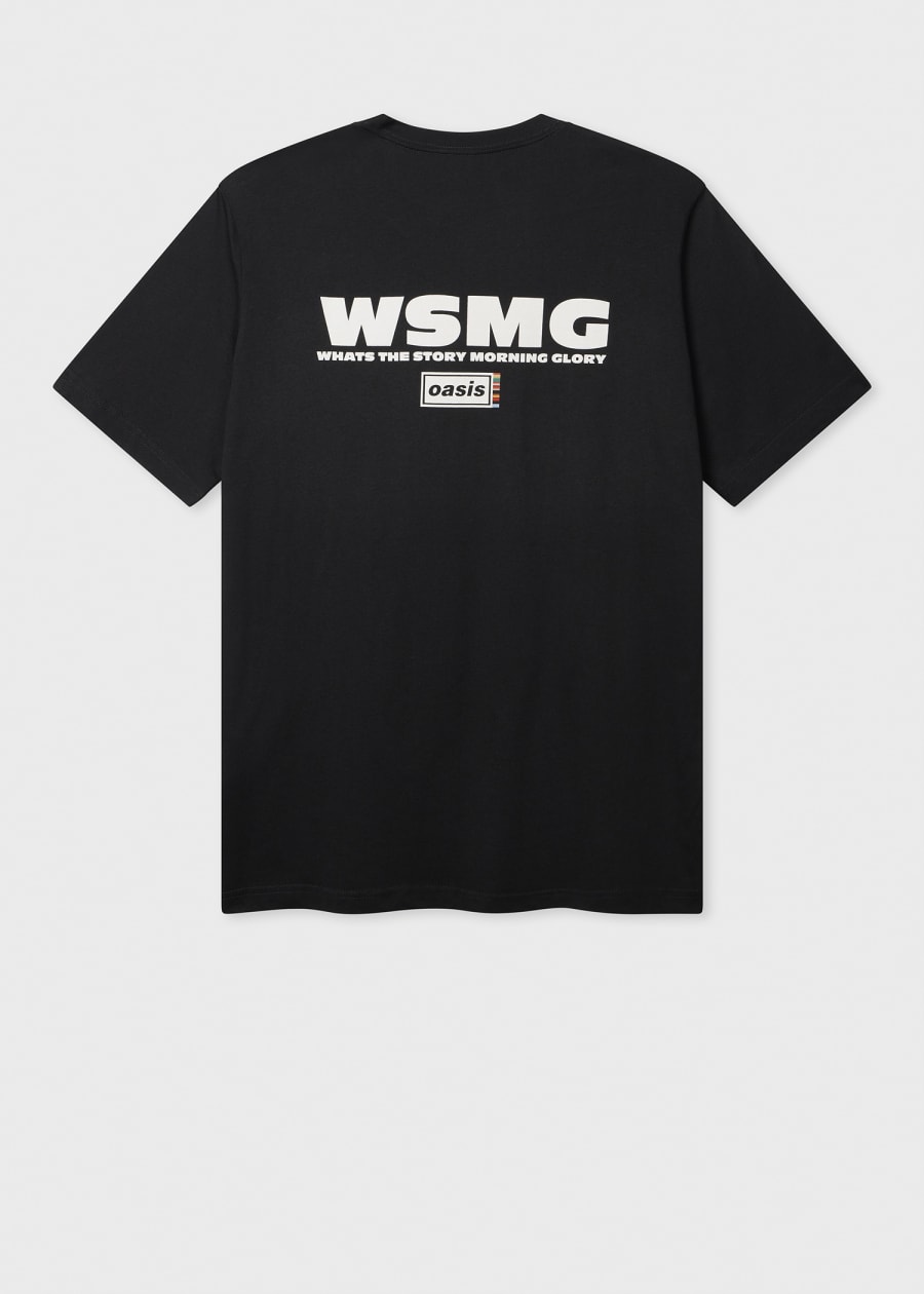Paul Smith x Oasis - White 'Signature Stripe' Logo T-Shirt
