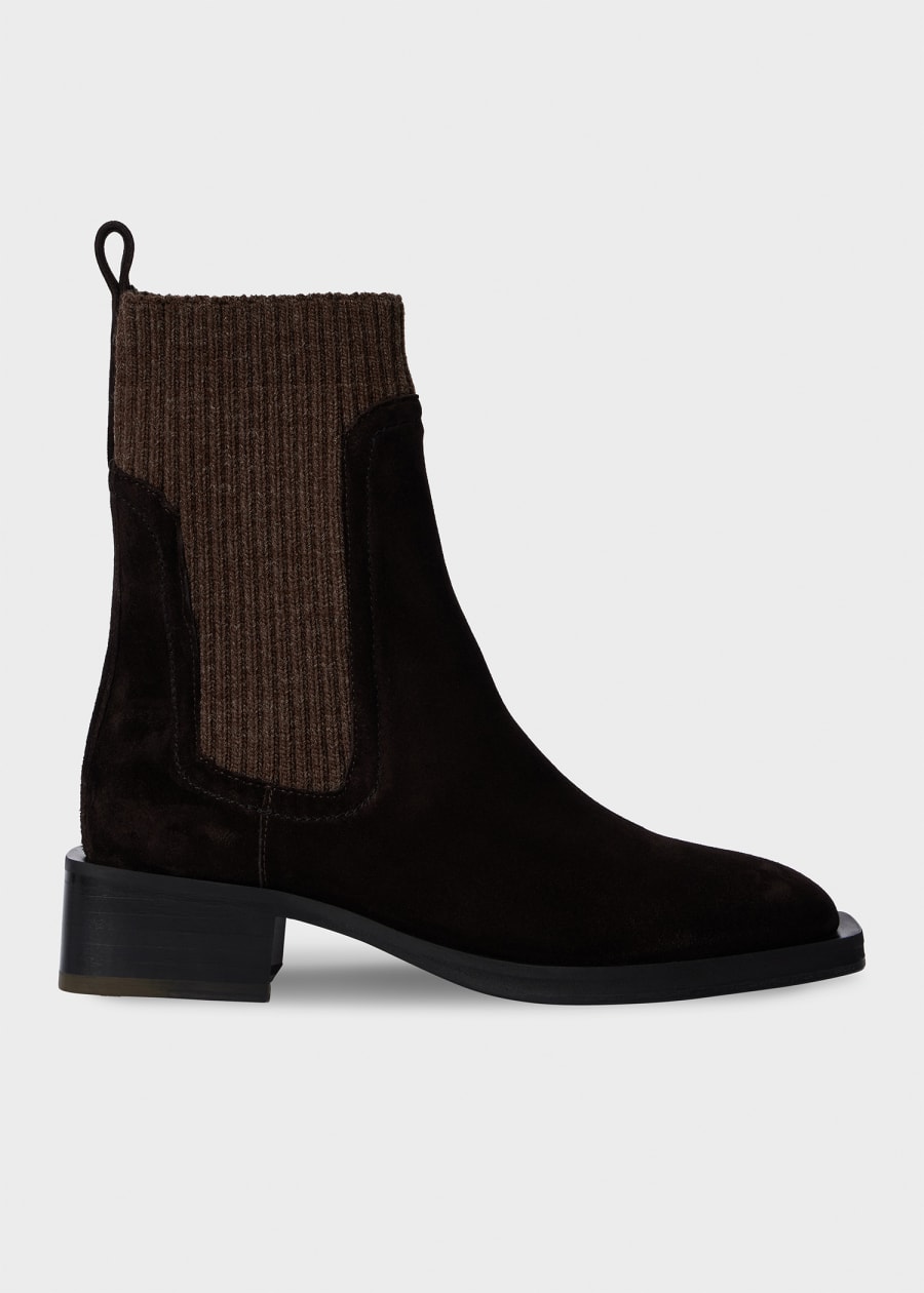Women's Black Leather 'Dalias' Chelsea Boots