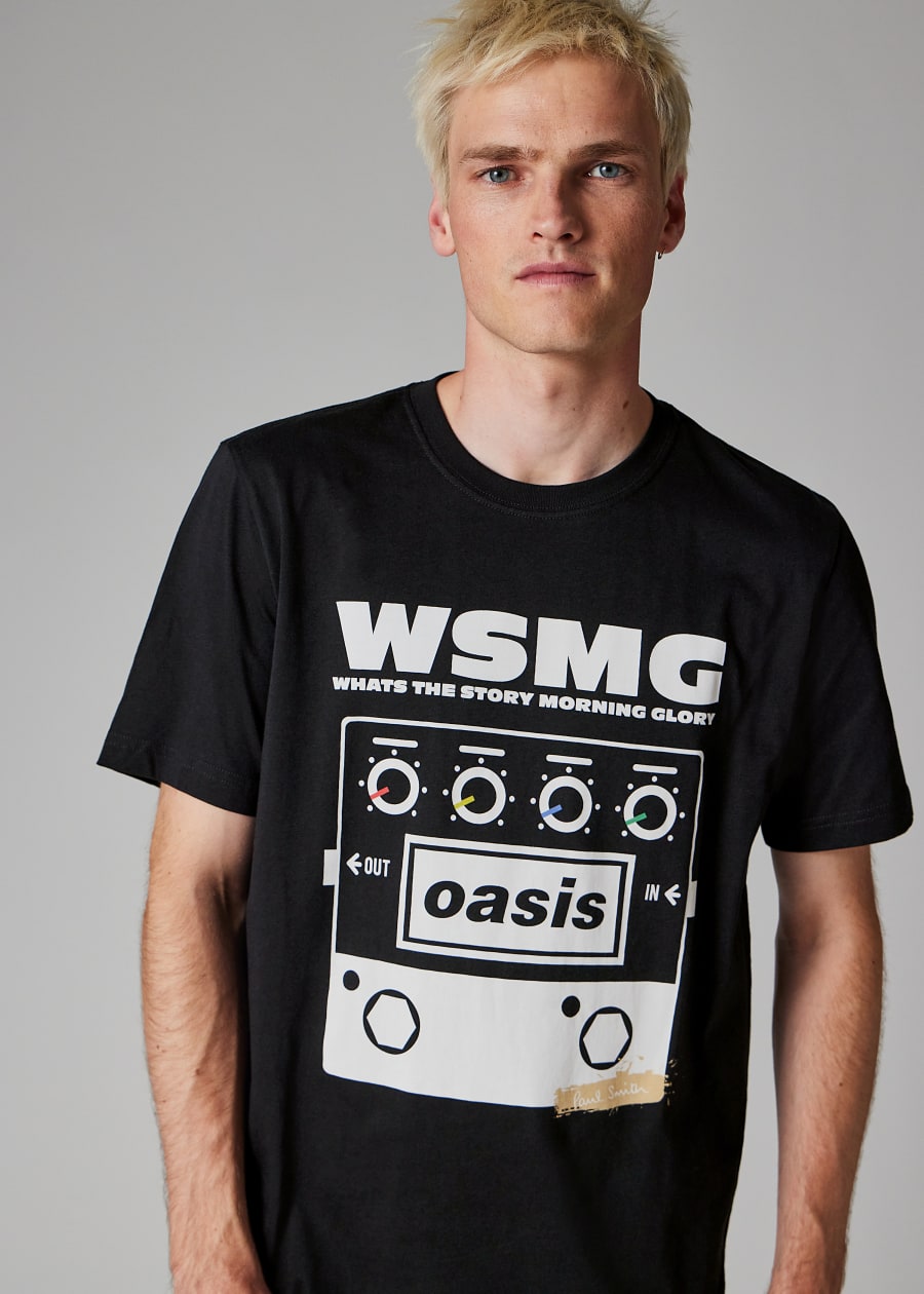 Paul Smith x Oasis - White Wristbands Print T-Shirt