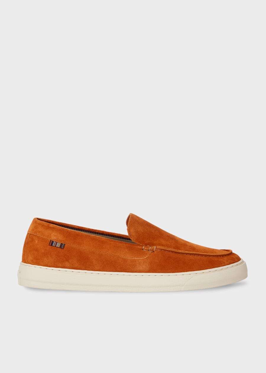 Men's Coffee Suede 'Jenson' Loafers