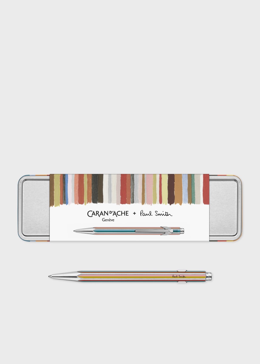 Caran d'Ache + Paul Smith - 849 Blue & Purple Ballpoint Pen