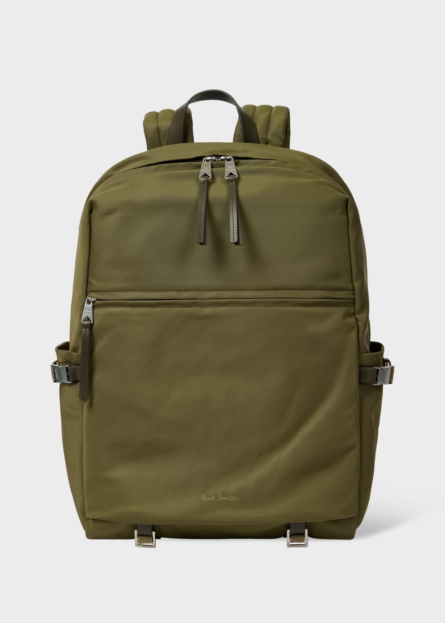 Paul Smith x MINI - Black Shadow Stripe Backpack