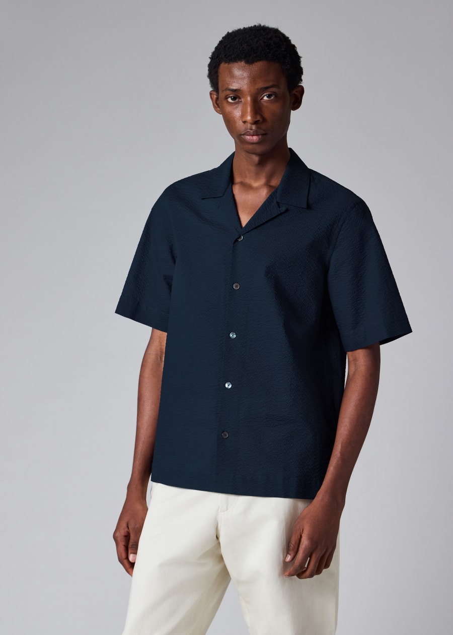 short sleeve men's dress shirts Newport Georges Short Men's Casual Short Sleeve Dress