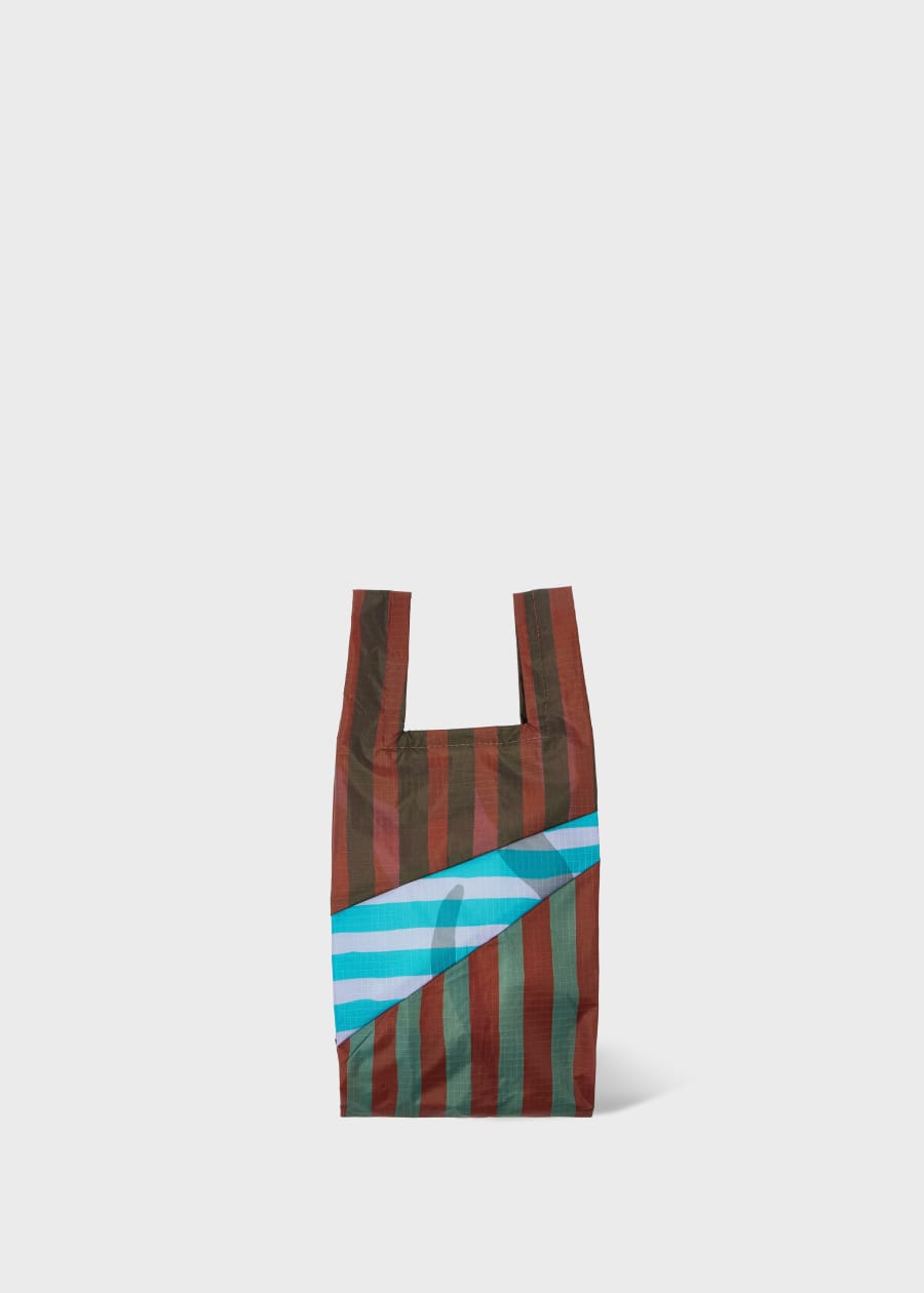 Susan Bijl x Paul Smith - Pink Mixed-Stripe 'The New Shopping Bag