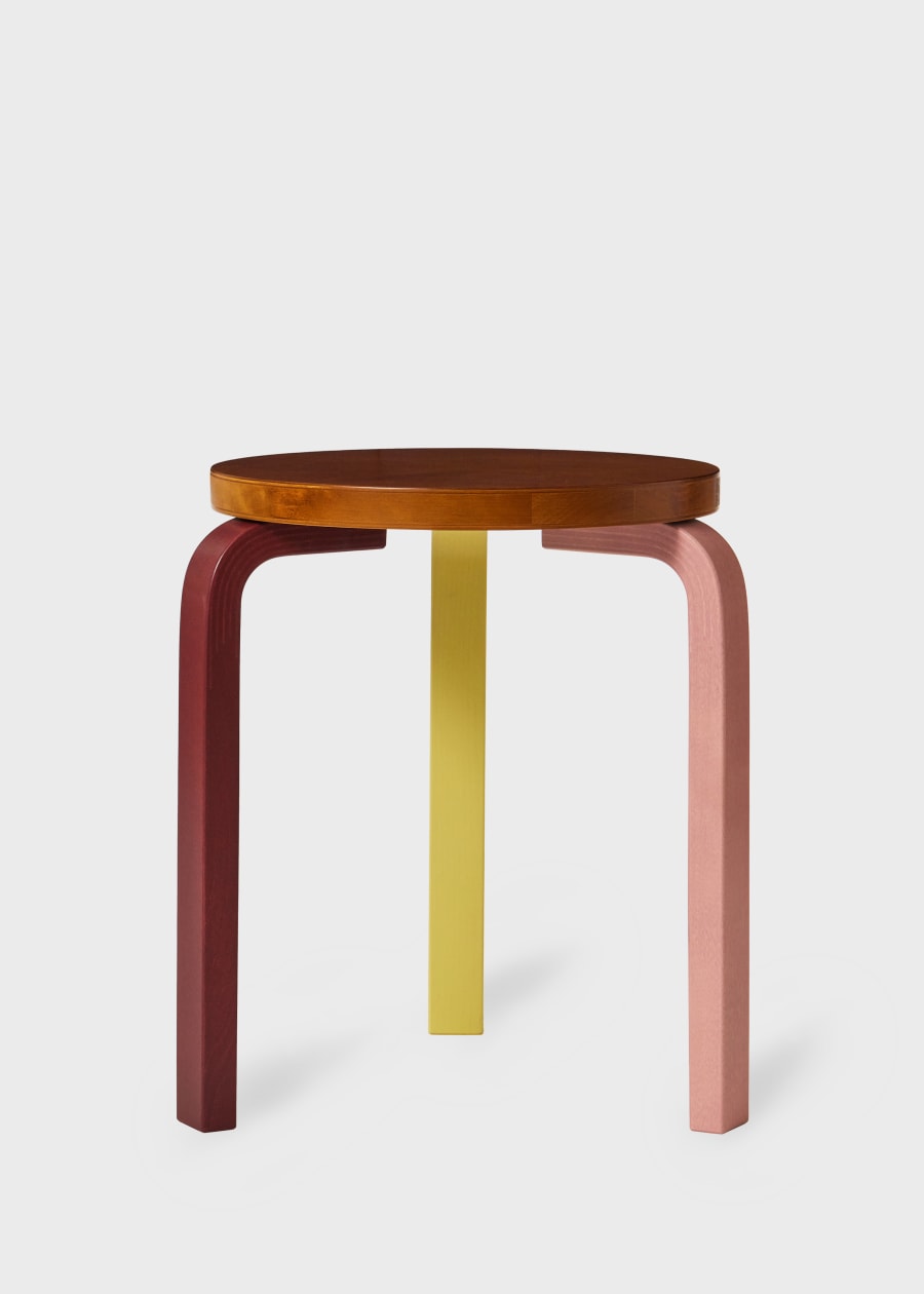 【新品】artek × Paul Smith スツール Stool 60 2nd Artek Reimagined by Paul Smith - Aalto Four Colour-Stained Stool