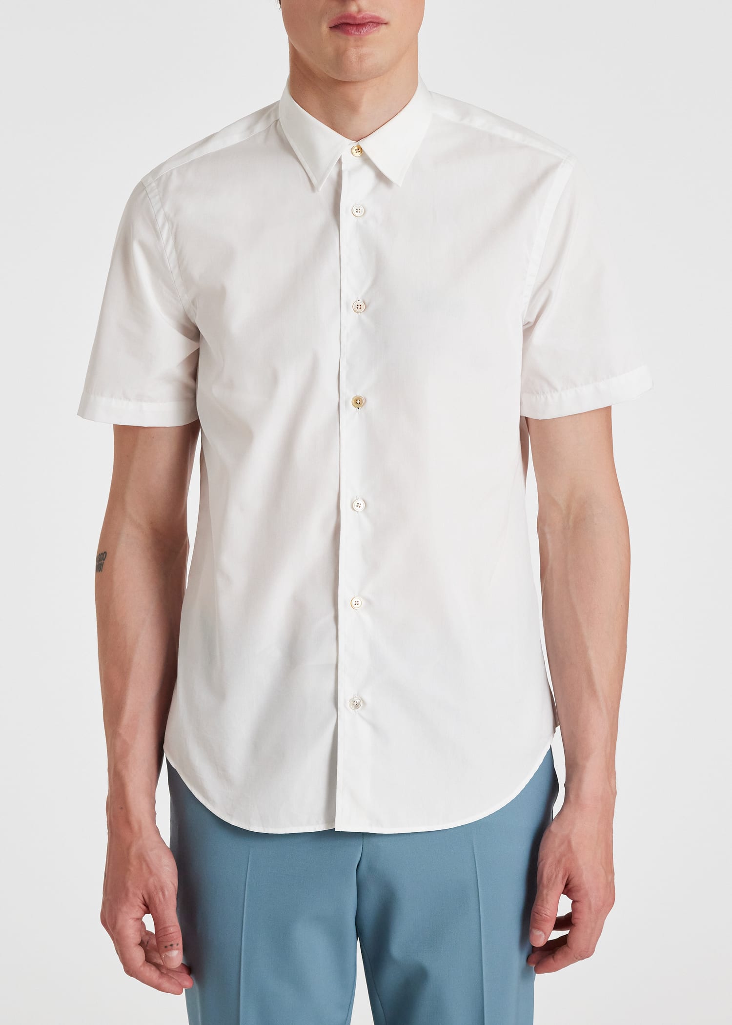 Mens S/S Slim Fit Shirt