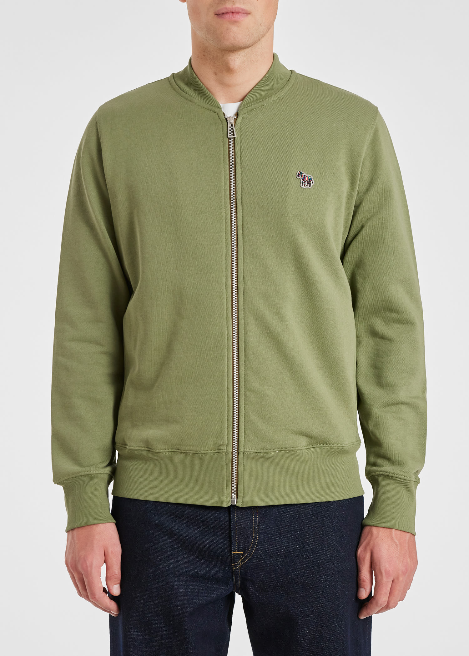 Mens Reg Fit Sweat Bomber Zebra Paul Smith second-hand photo 3