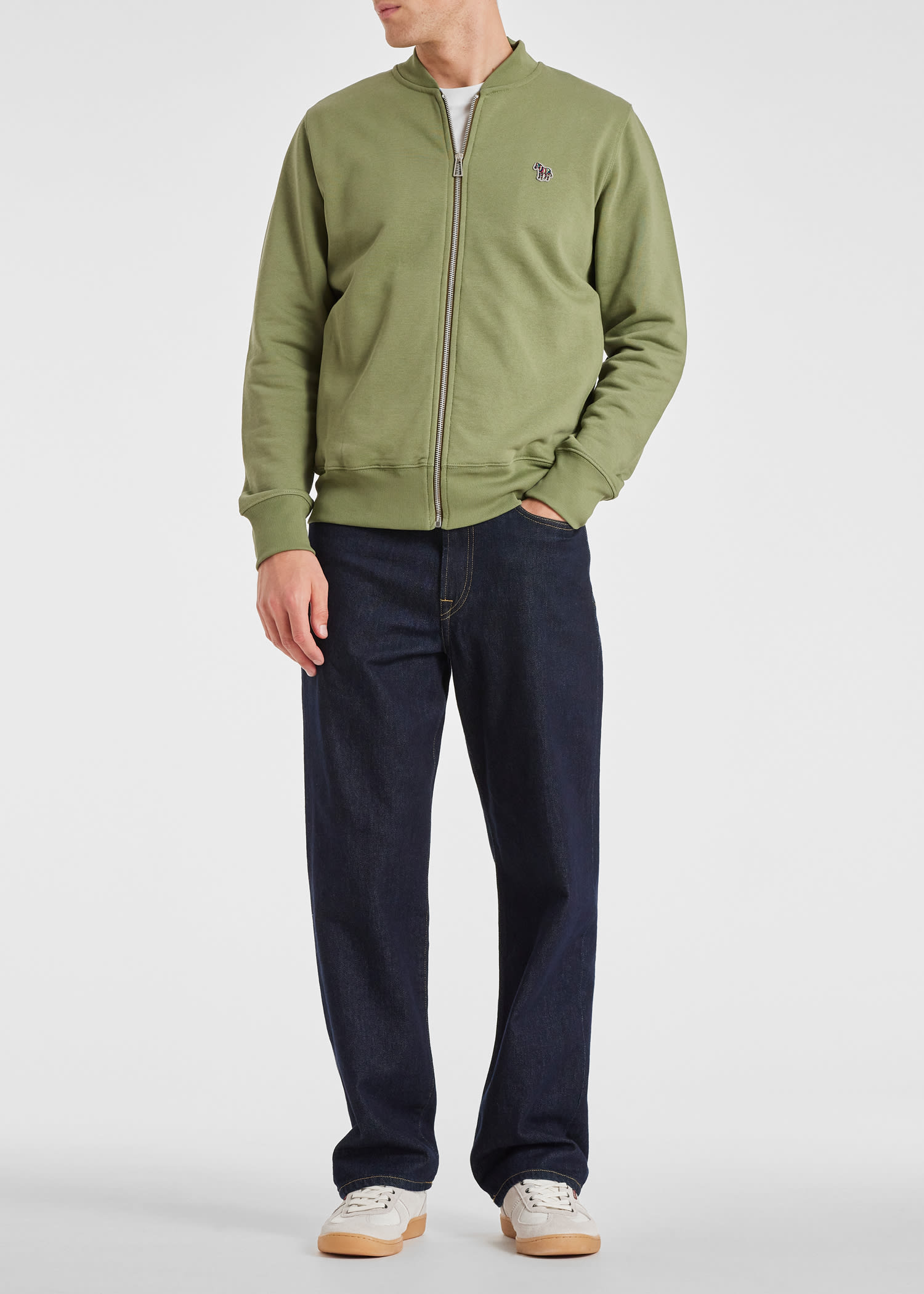 Mens Reg Fit Sweat Bomber Zebra Paul Smith second-hand photo 5