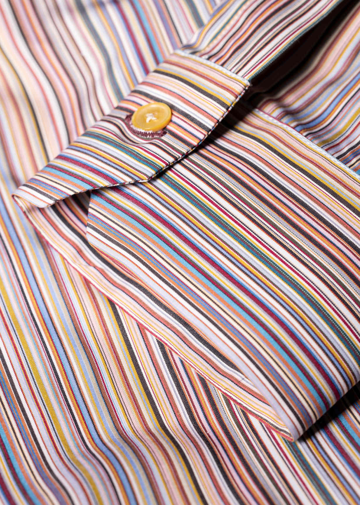 Slim-Fit 'Signature Stripe' Cotton Shirt