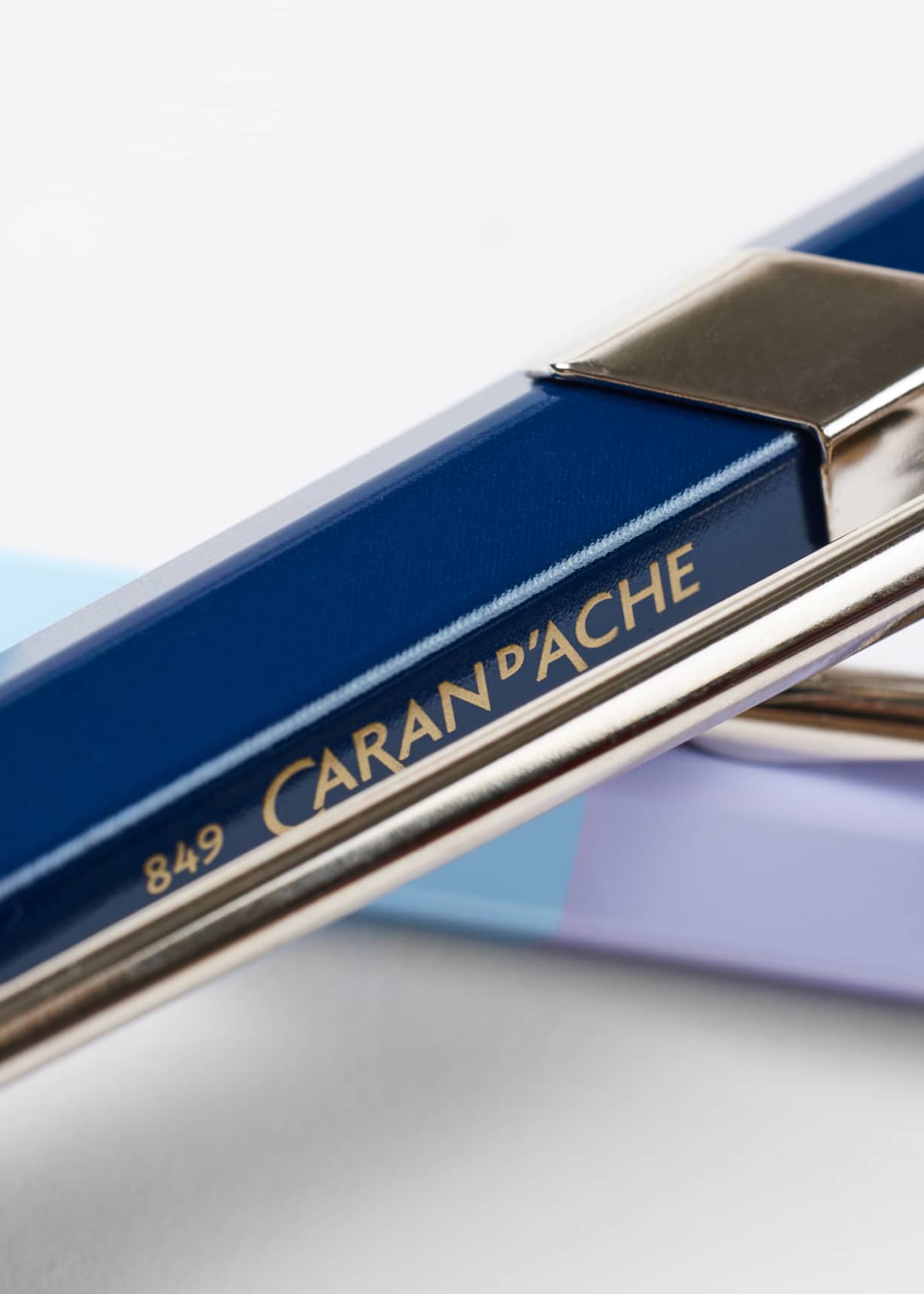 Caran d'Ache + Paul Smith - 849 Blue & Purple Ballpoint Pen