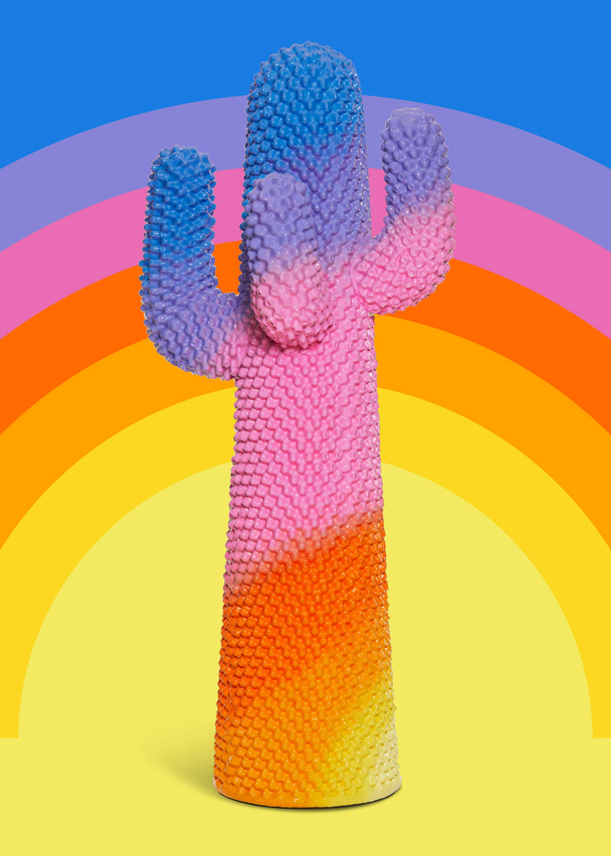 希少　Gufram Cactus リプロダクト ハンガー　ミッドセンチュリー Gufram x Paul Smith - 'Sunrise Cactus' Coat Stand