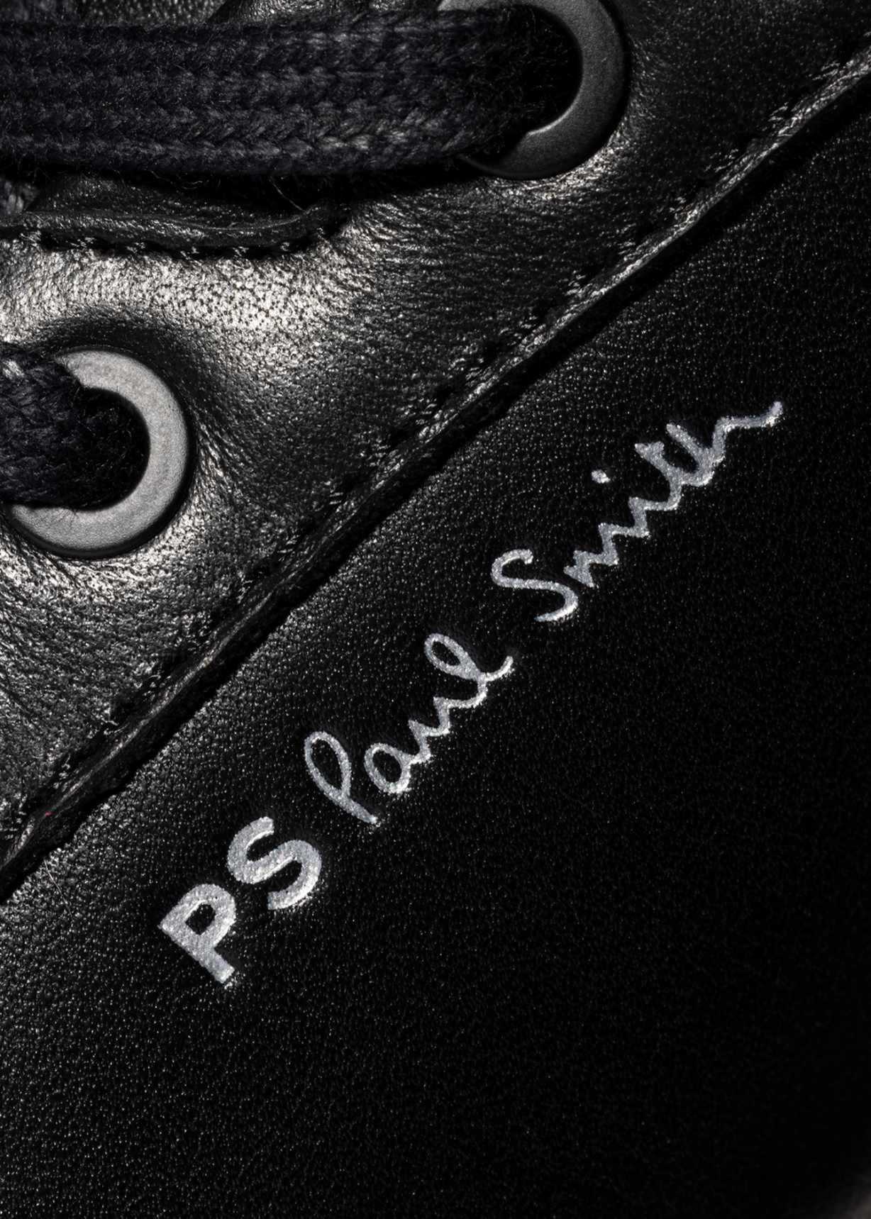 Men's Black Leather 'Albany'Sneakers
