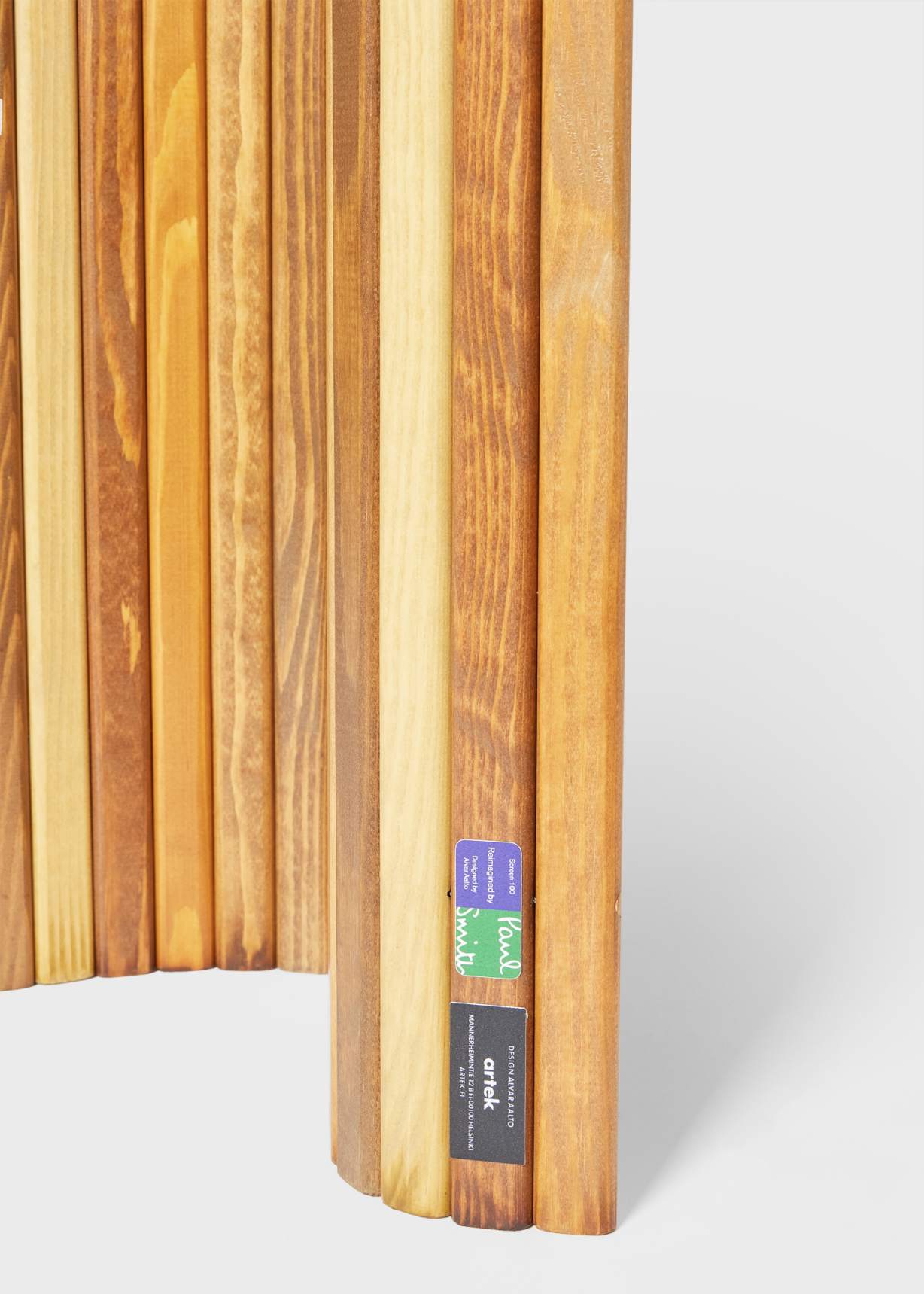 Artek Reimagined by Paul Smith - Aalto Five Colour-Stained Screen 100