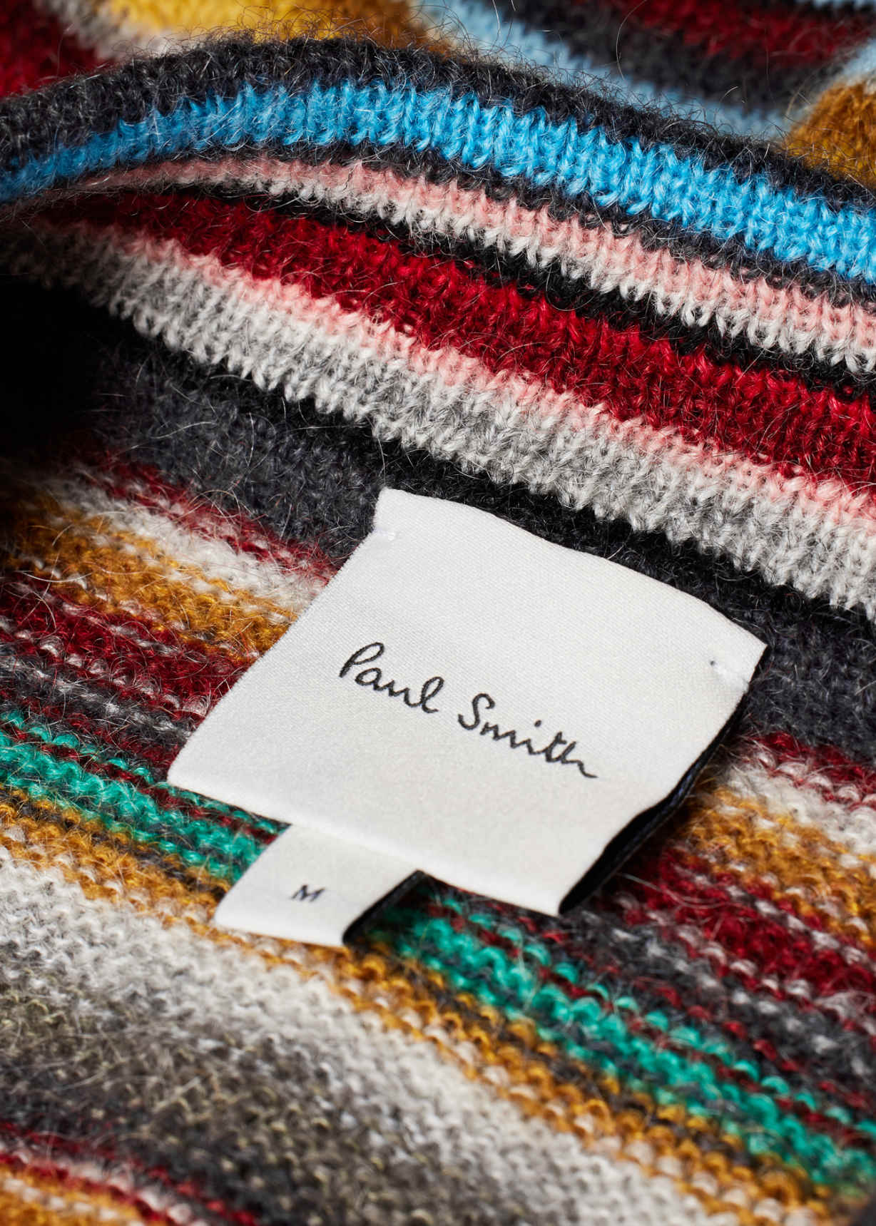 Signature Stripe' Wool-Mohair Cardigan