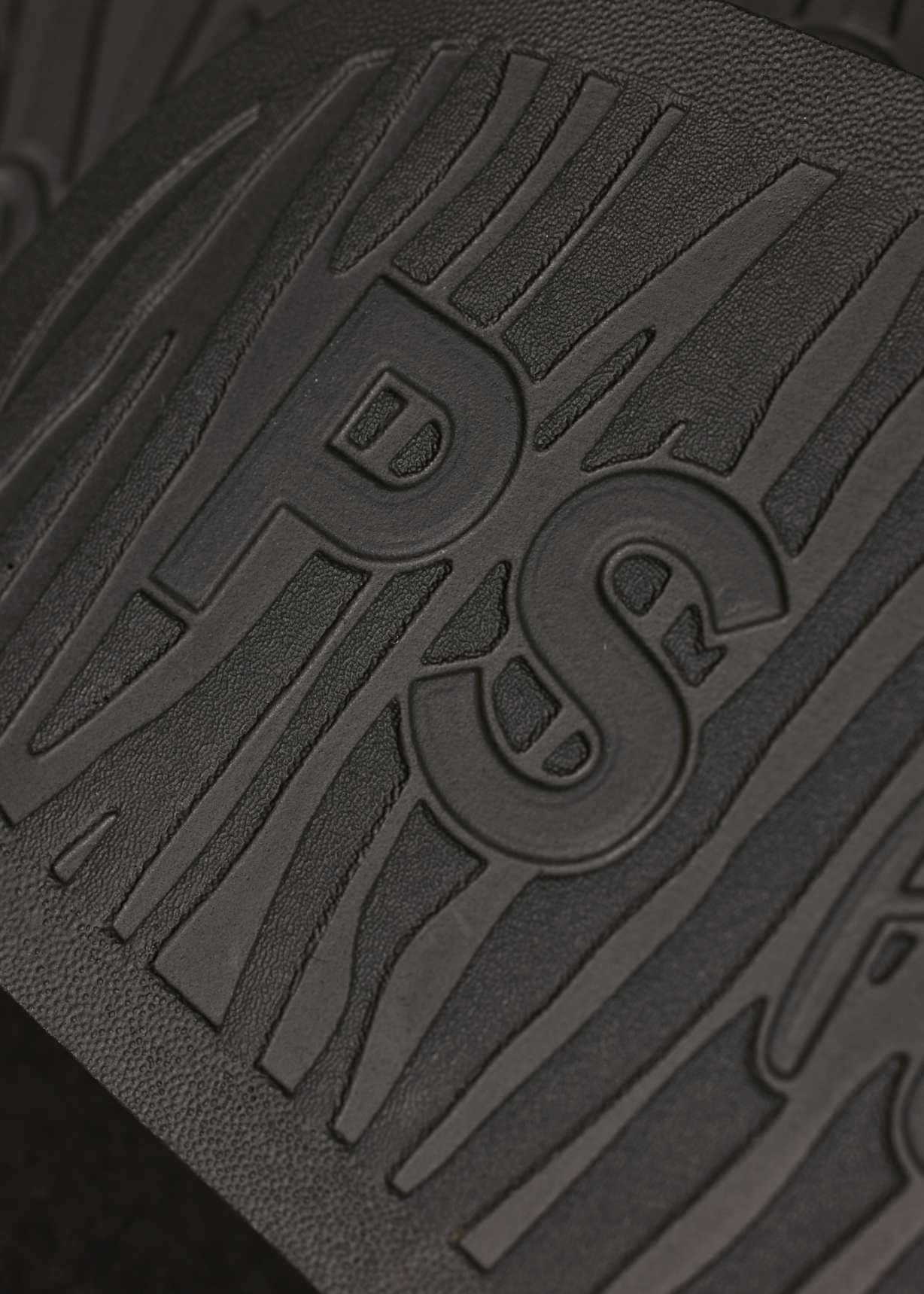 Men's Black Zebra 'Zed' Slides