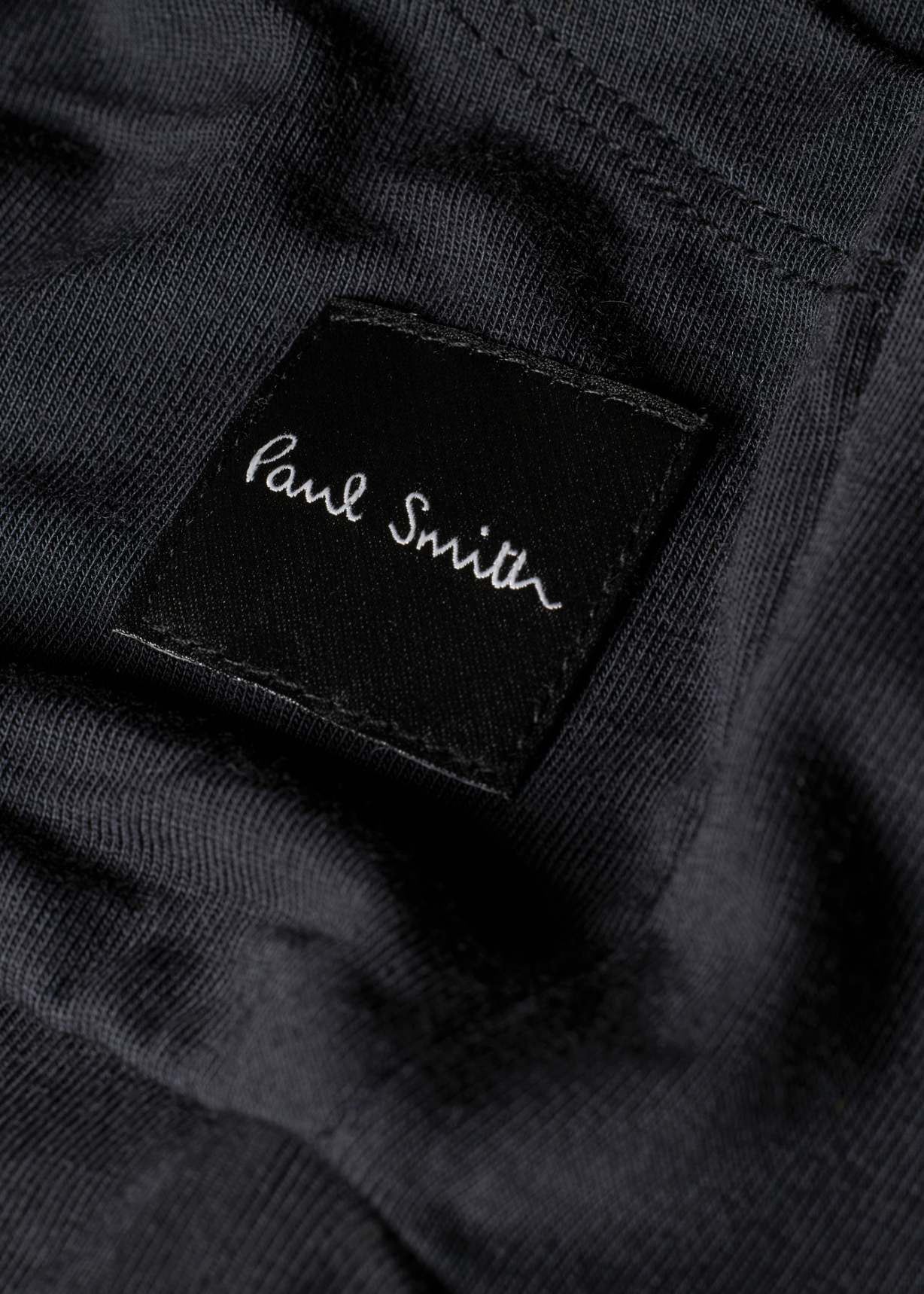 Men's Black Modal-Blend Lounge Hoodie
