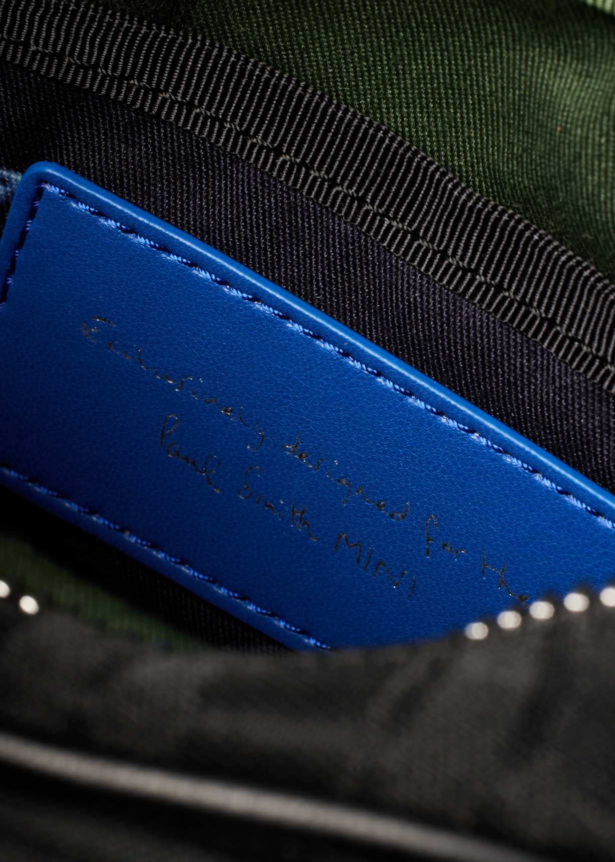Paul Smith x MINI - Black Shadow Stripe Flight Bag