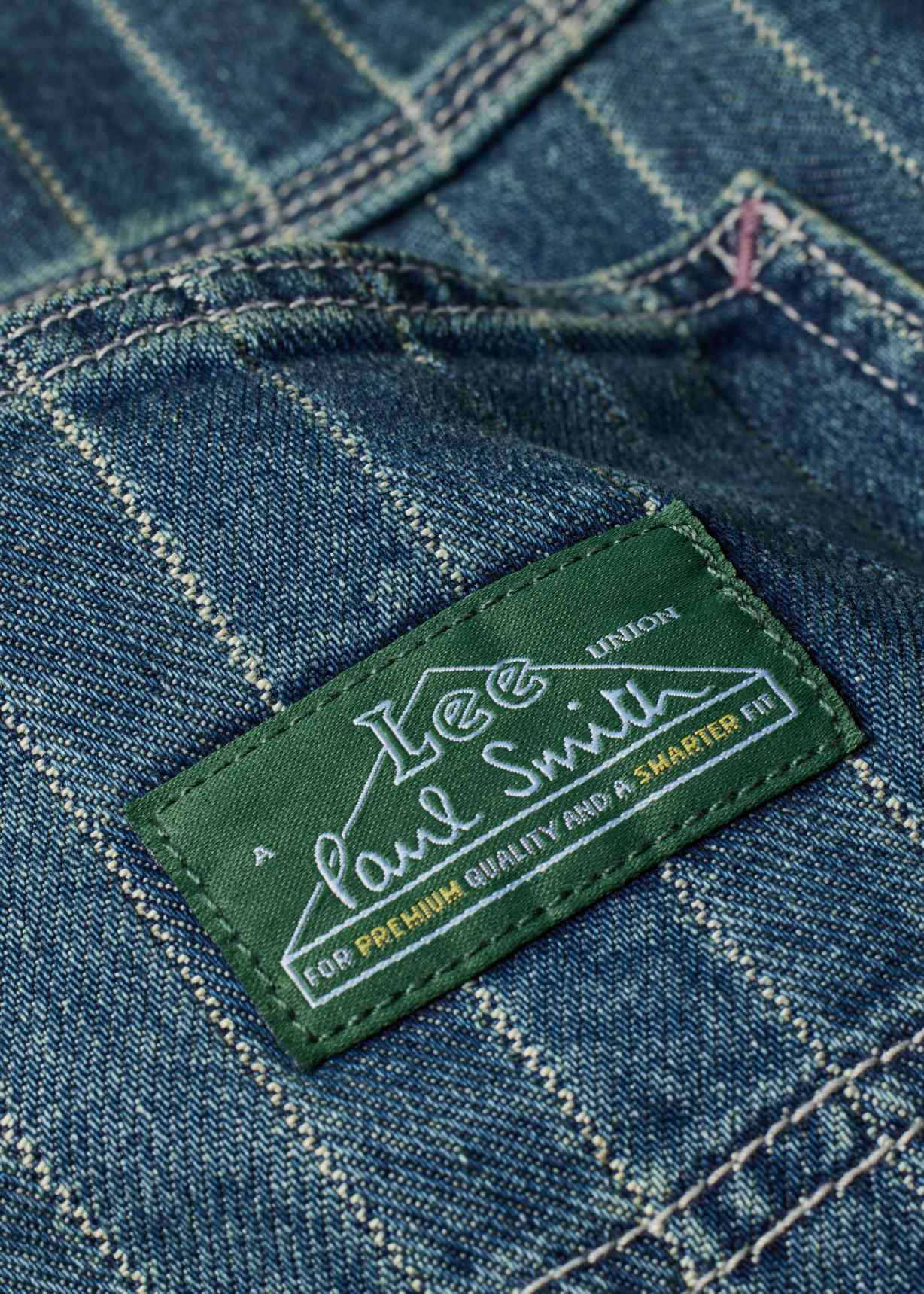 Men's Paul Smith + Lee® Mid-Wash Carpenter Pants