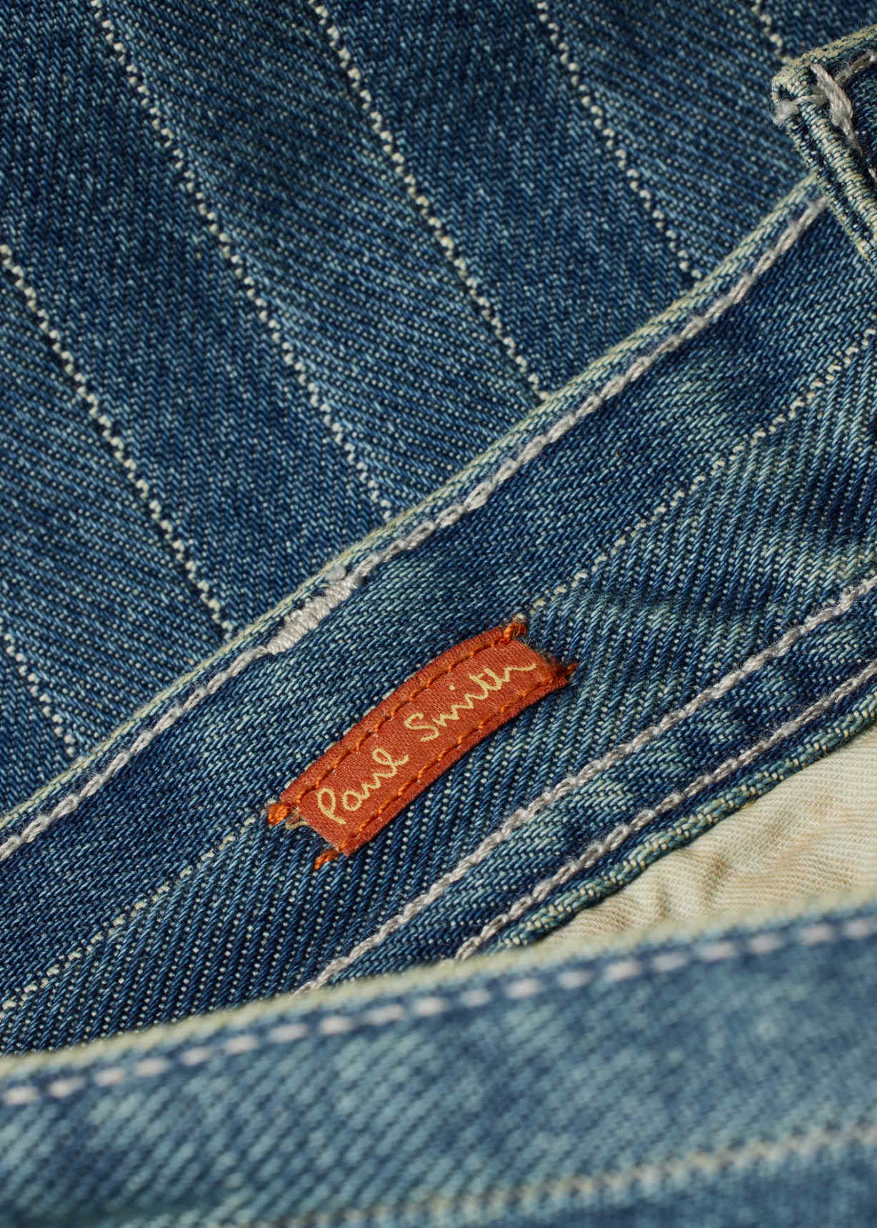 Men's Paul Smith + Lee® Mid-Wash Carpenter Pants