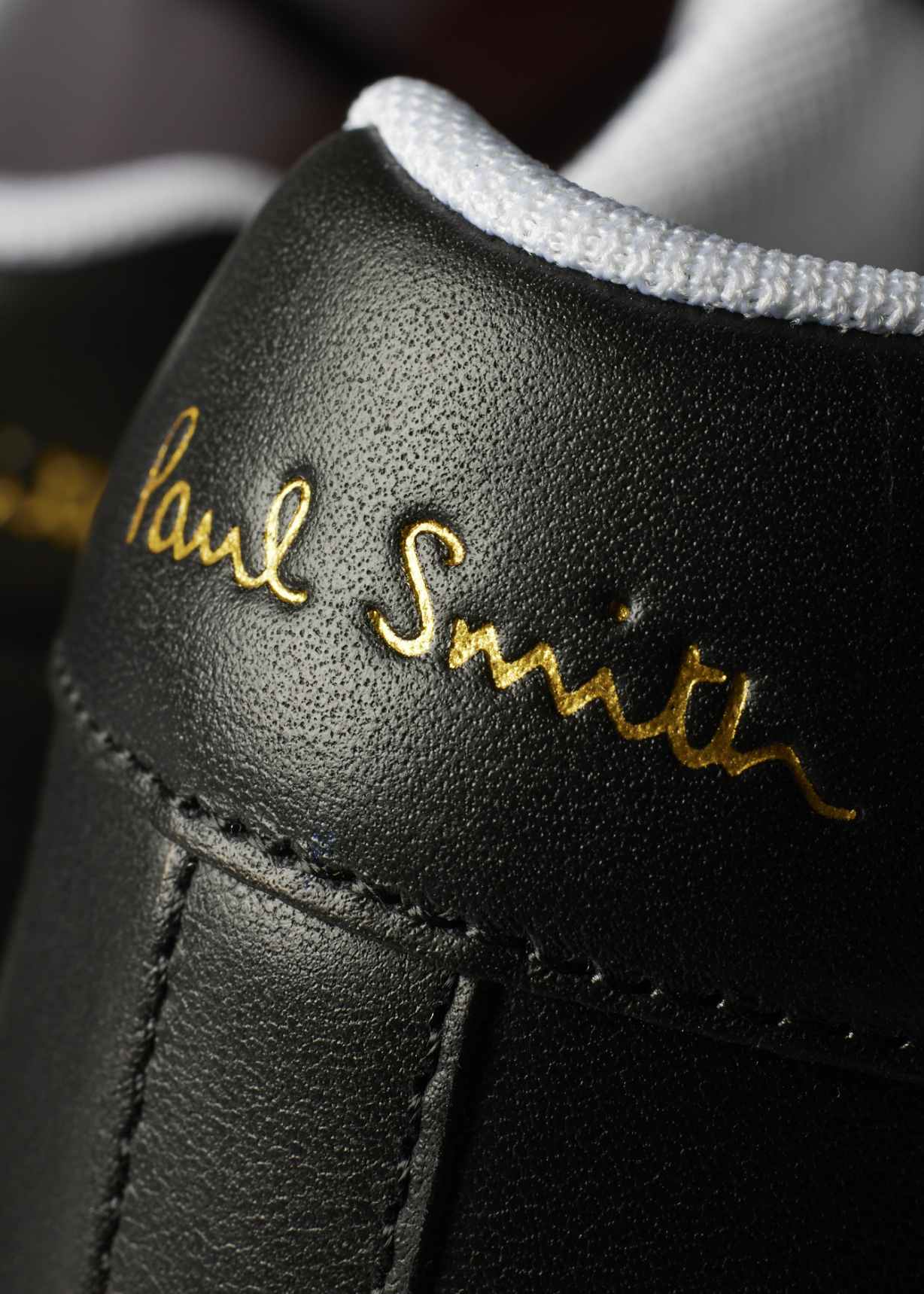 Women's Black Leather 'Dusky Swirl' 'Lapin' Trainers