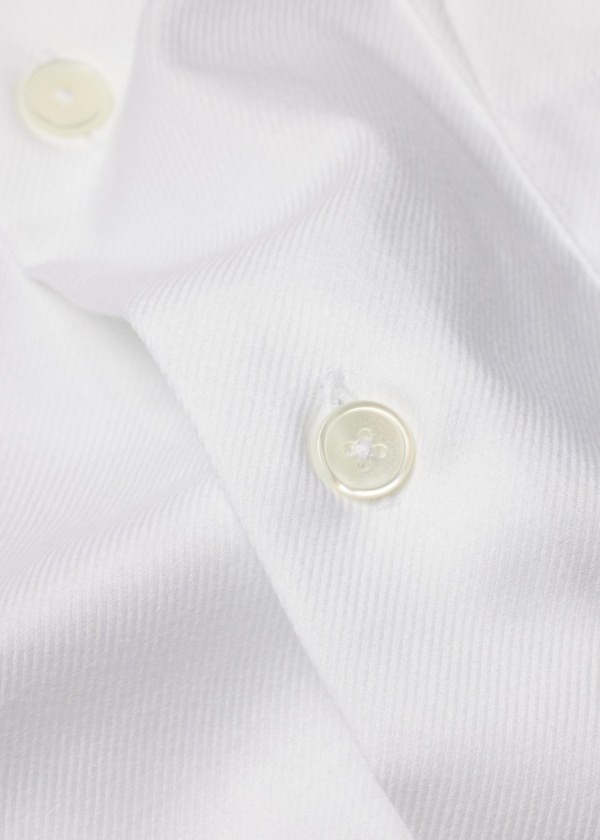 ポールスミス Men's Modern-Fit White Cotton Shirt