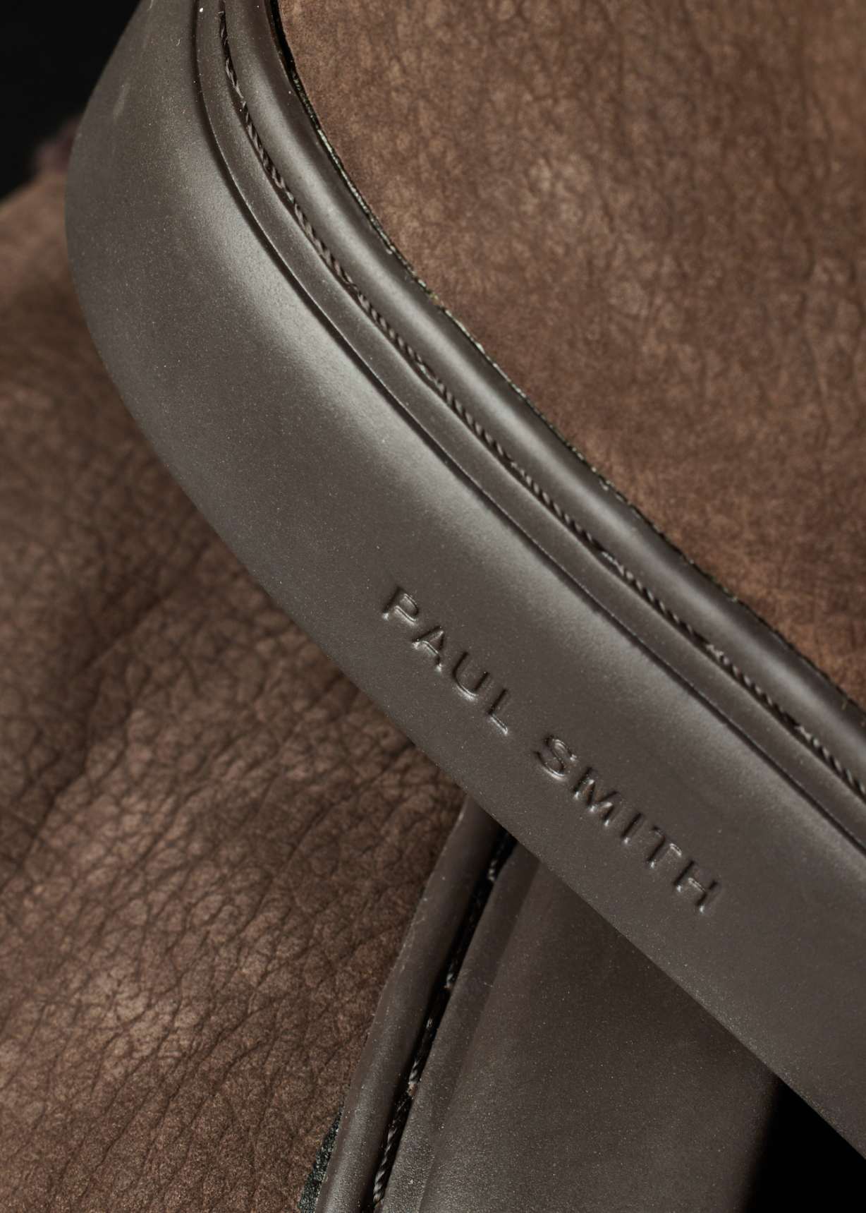 Men's Chocolate Brown Nubuck 'Lee' Trainers