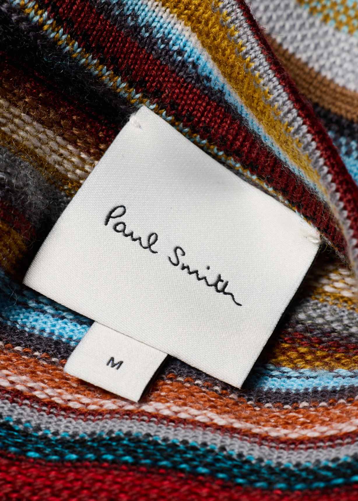 Paul Smith - Paul Smith /オーバーサイズランダムボーダーニット/SIZE: M Men's 'Signature Stripe' Merino Wool Knit Sweater