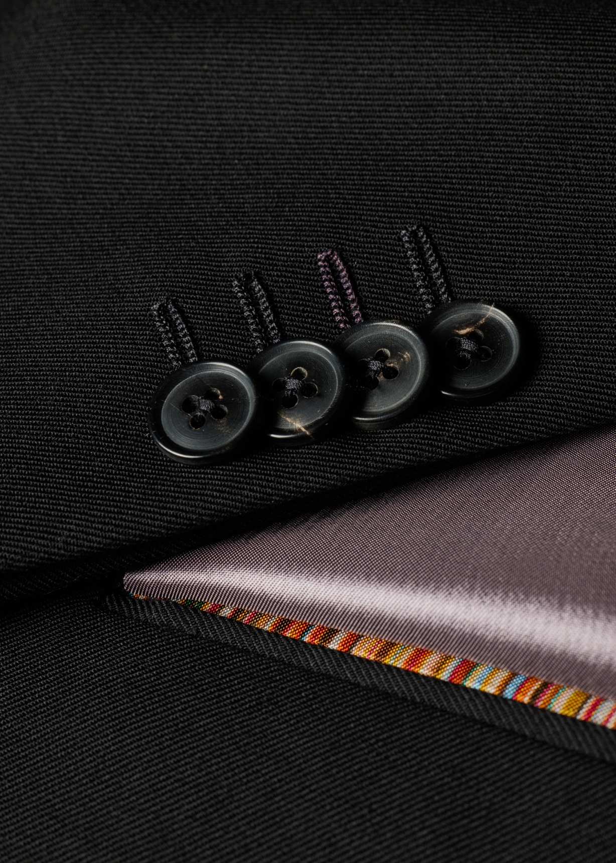 The Soho - Tailored-Fit Black Wool 'A Suit To Travel In'