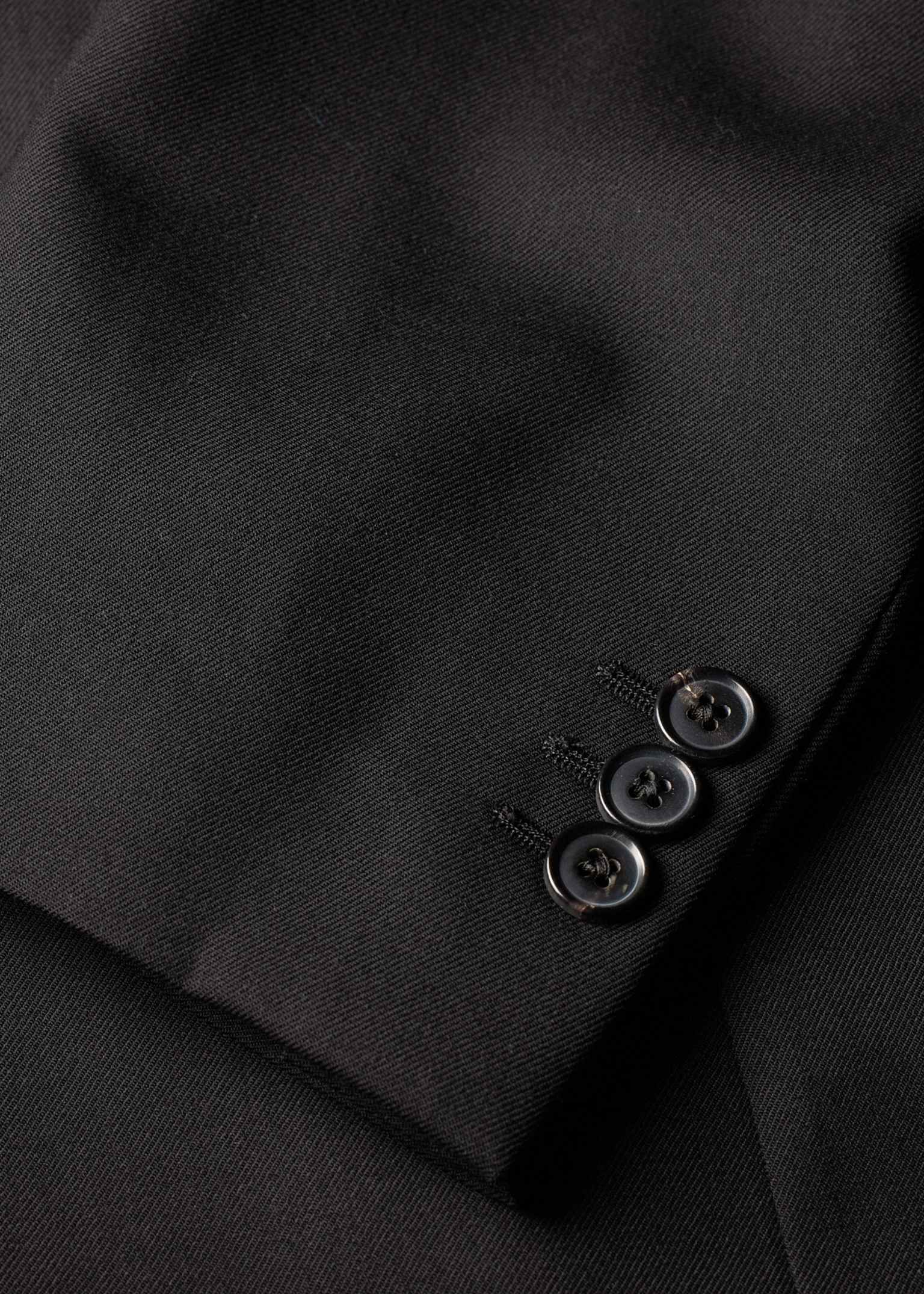 Men's Tailored-Fit Black 'Suit To Travel In' Double-Breasted Blazer