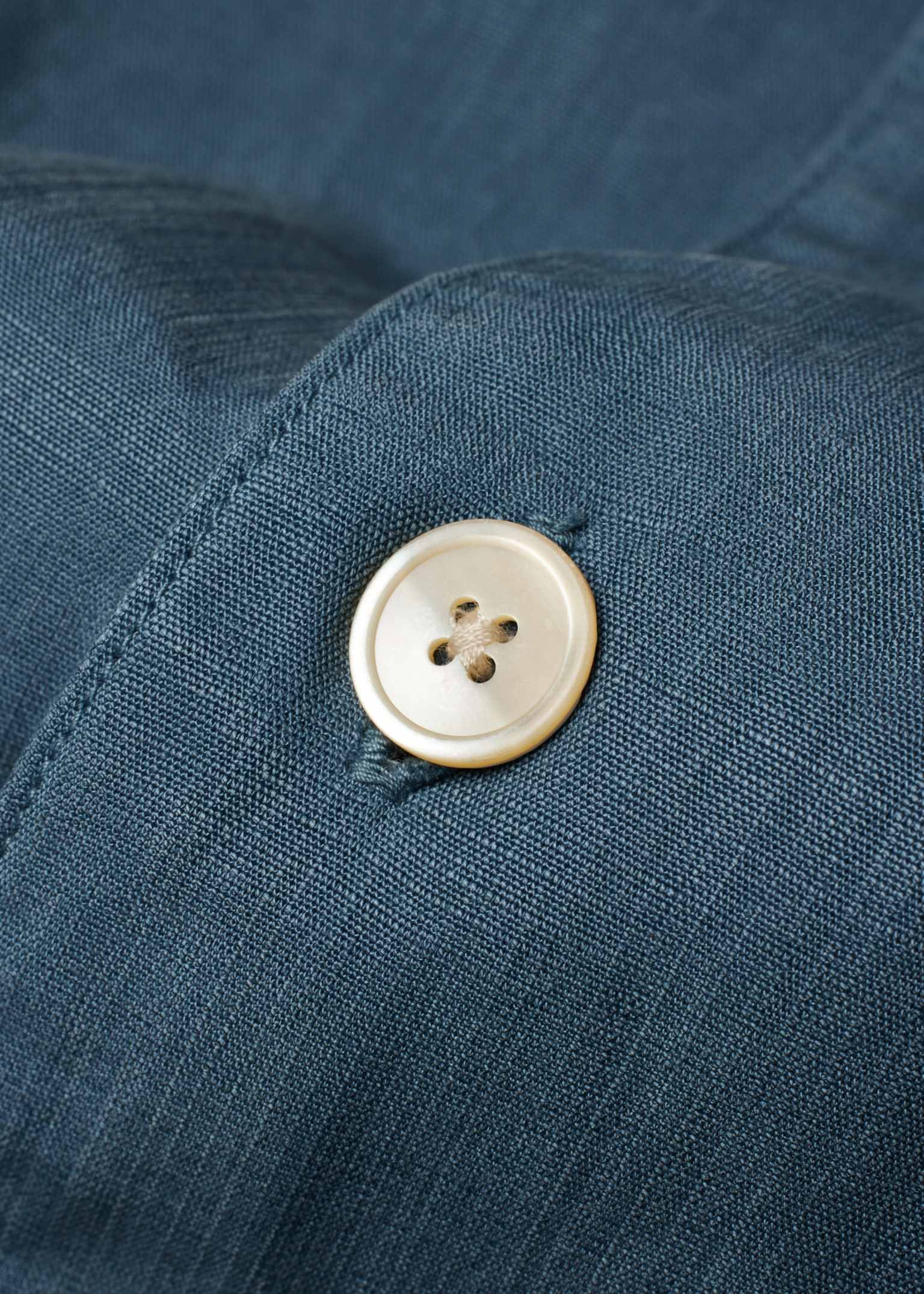 Brown Lyocell Half-Sleeve  Shirt