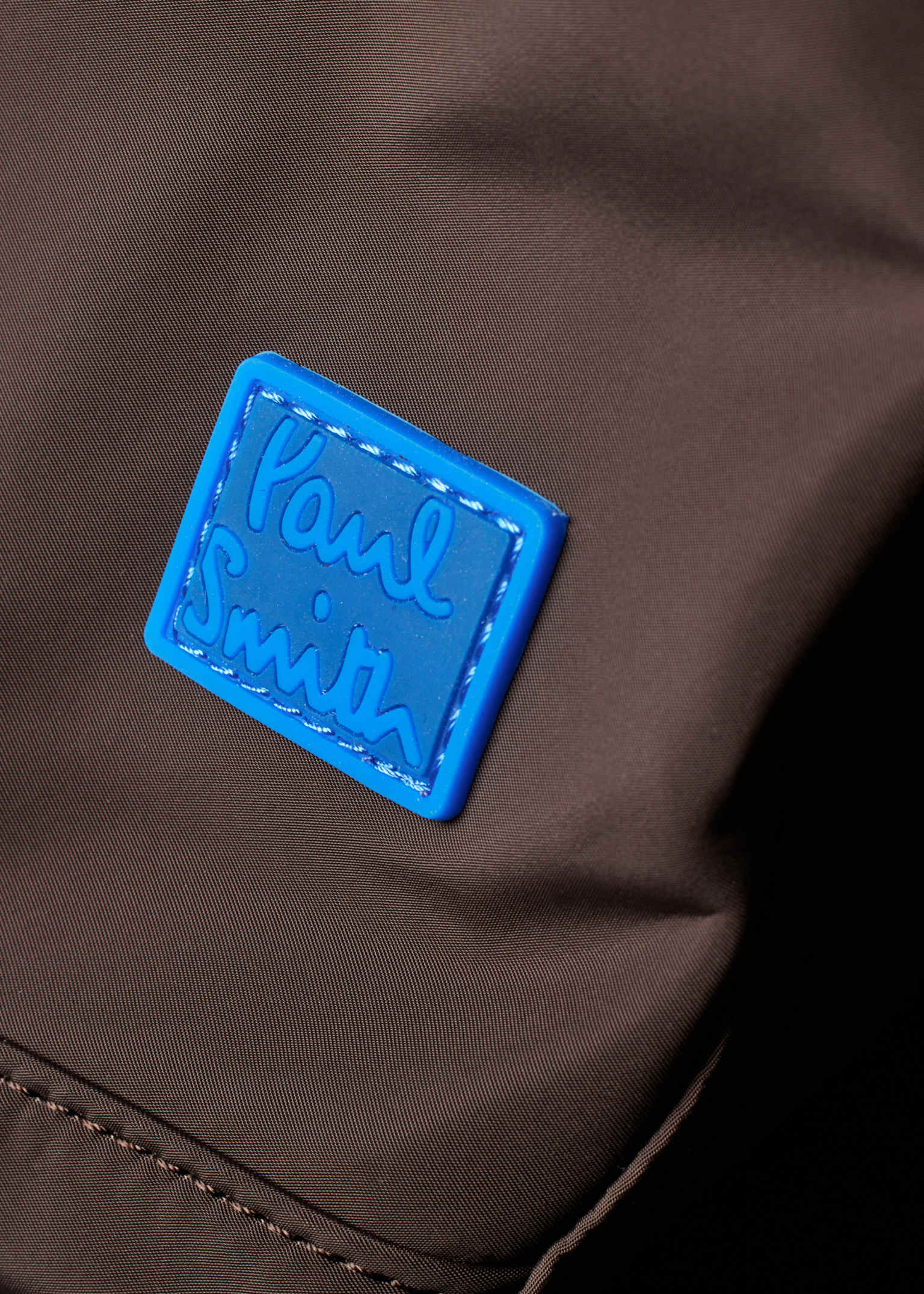 Men's Brown Recycled Polyester Tote Bag