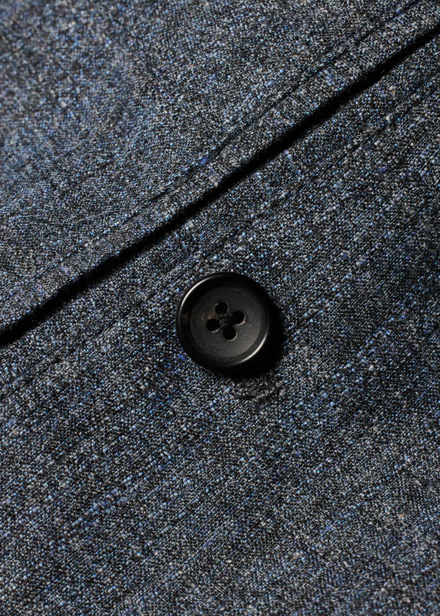 Mens Powder Blue Linen Casual Suit Set