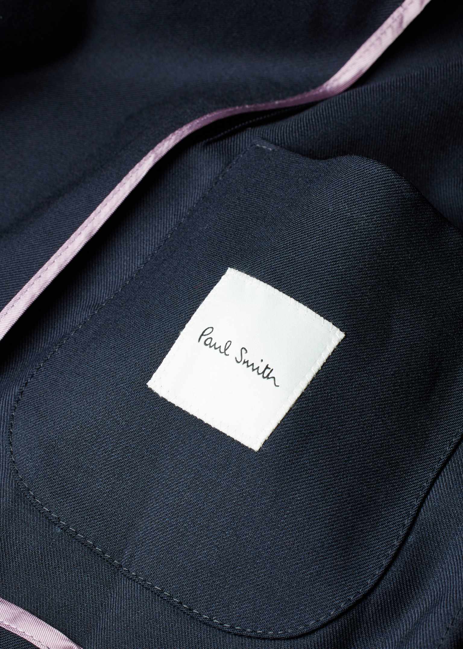 A Suit To Travel In - Navy Wool Unlined Blazer
