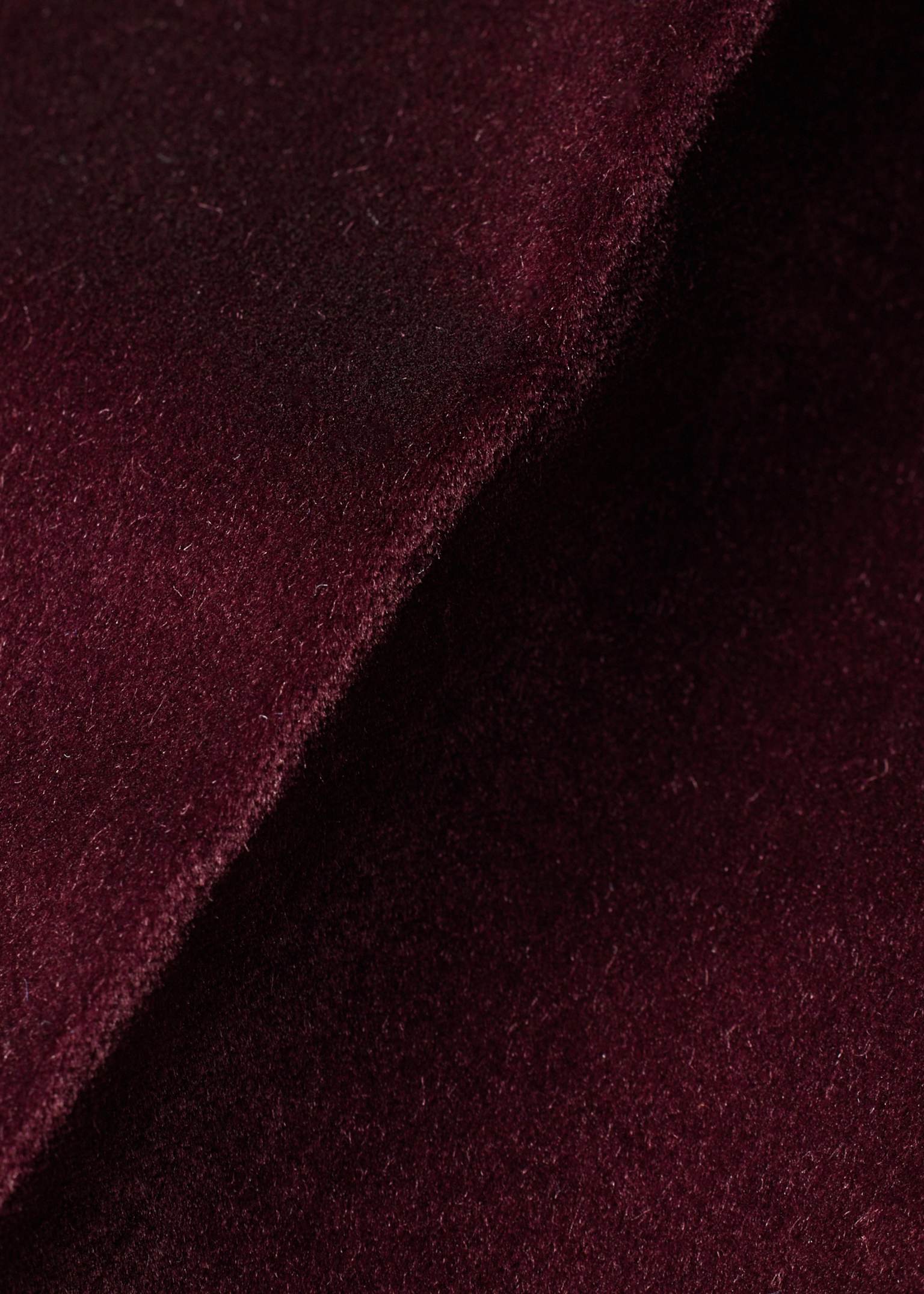 Burgundy Velvet Odhni