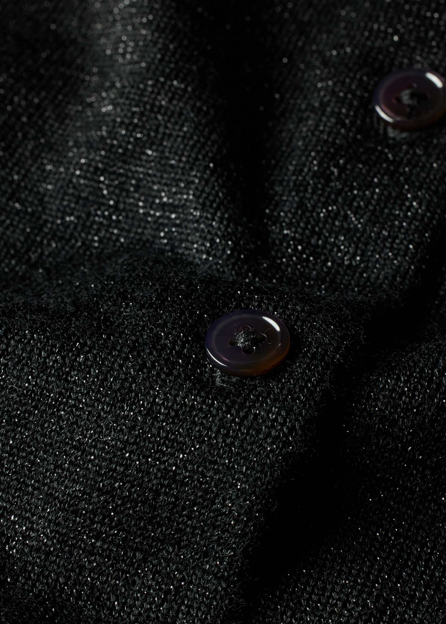 Embellished Black Wrap Cardi (S/M) main image 0