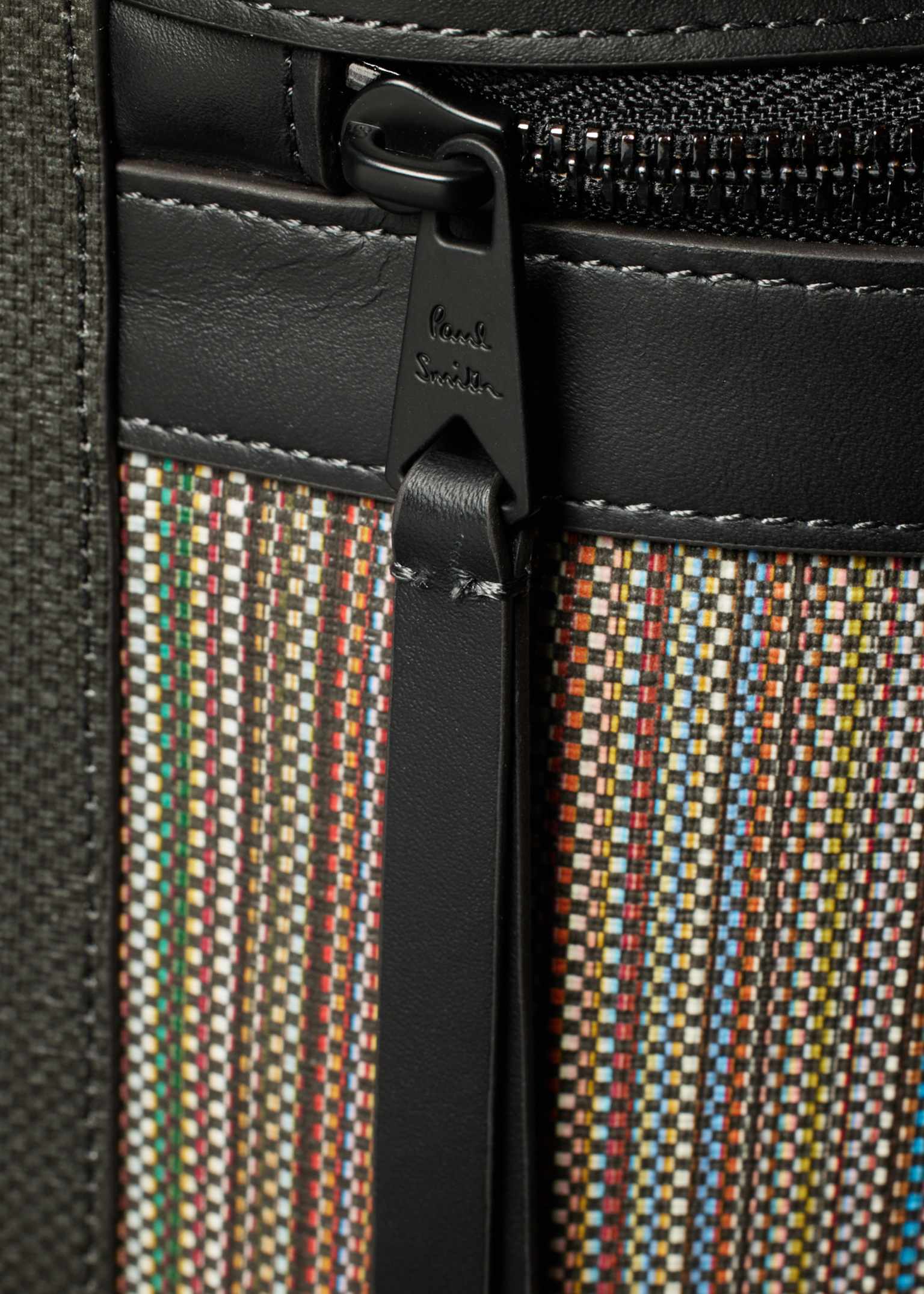 Men's 'Signature Stripe' Coated Canvas Folio