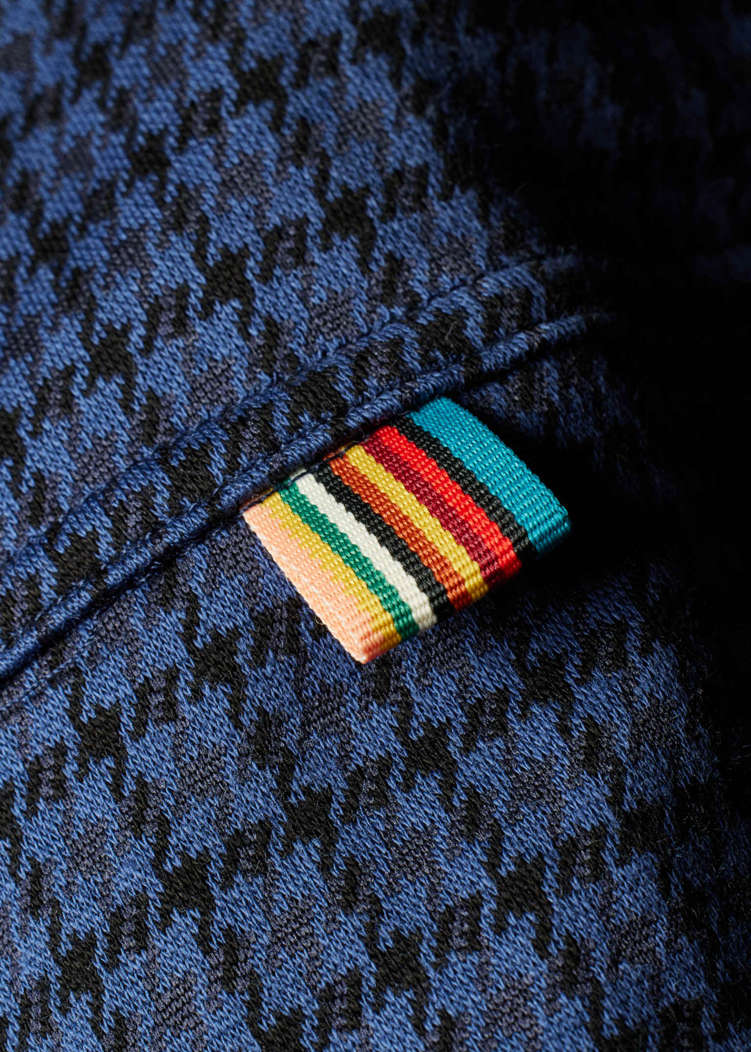 3010006 Navy Blue Striped Shirt main image 1