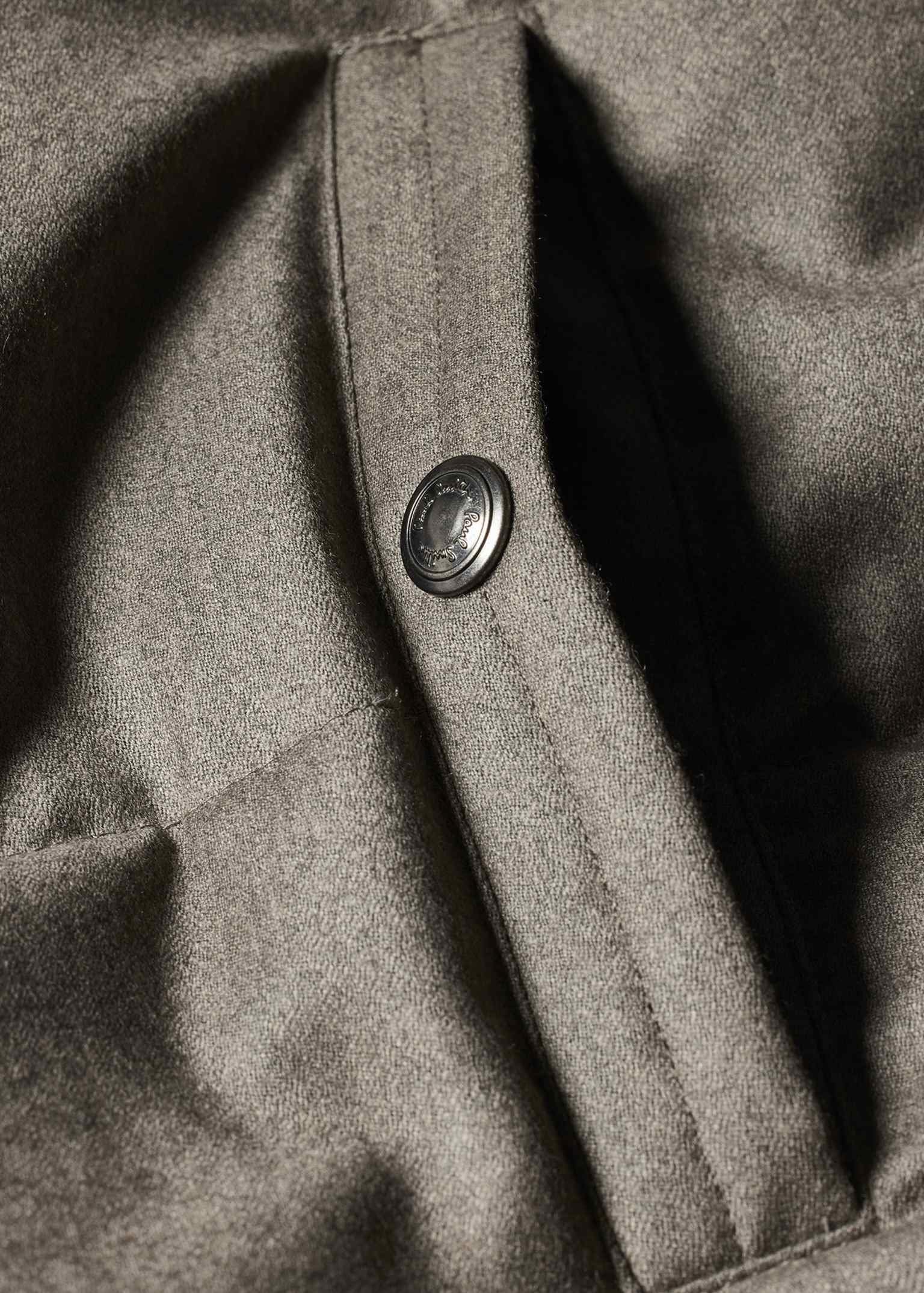 Drawer wool Tweed gilet with gold buttons Best outer 6522-299-0823 black 36