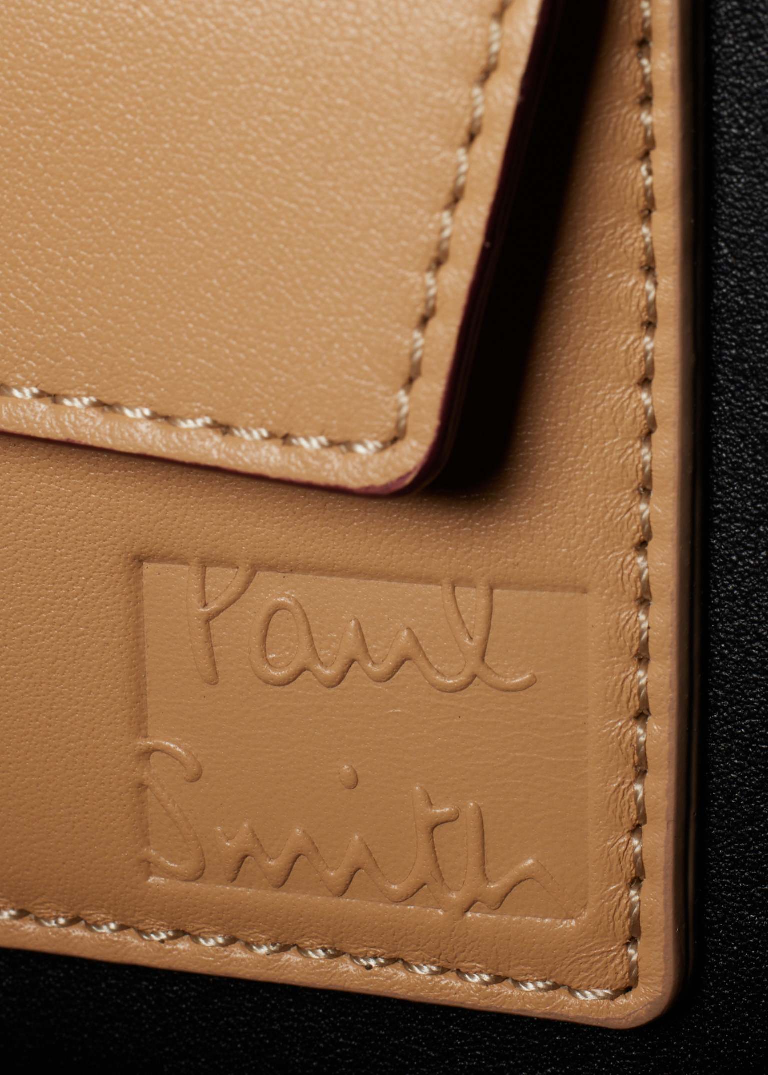 Women S Leather Pocket Pochette Bag Paul Smith