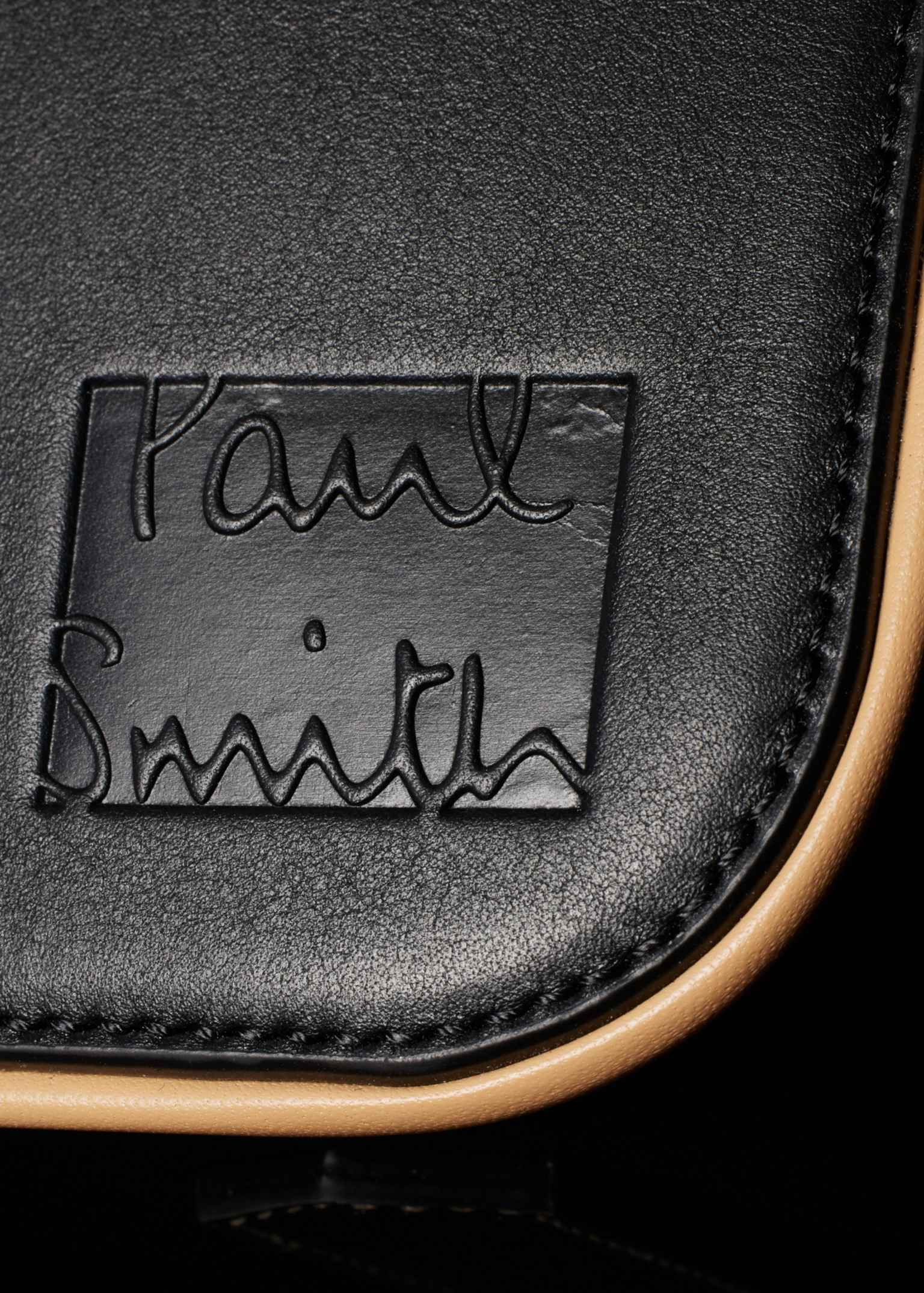 Women's Black Leather Top Handle Bag