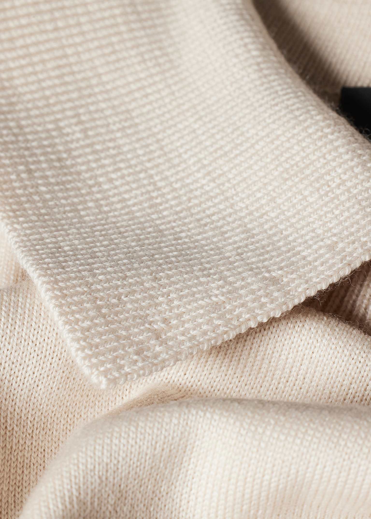 In My Hood Cream Wool Sweater main image 1