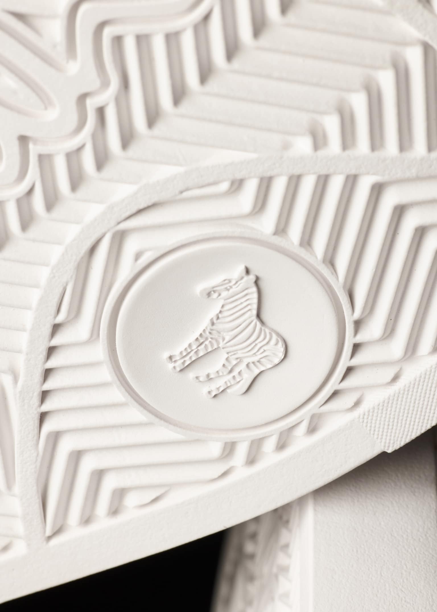 Men's White Leather 'Beech' Trainers