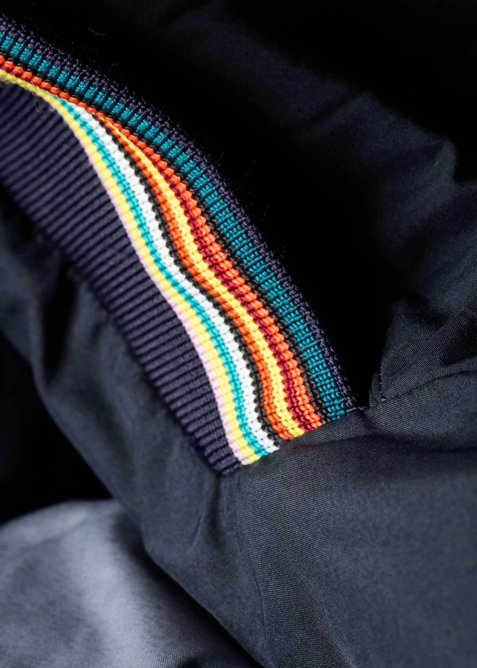 Men's Navy Quilted Down Technical Blazer