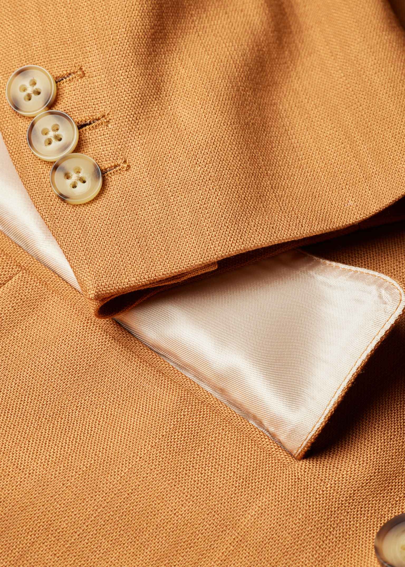 Double-Breasted Textured Blazer