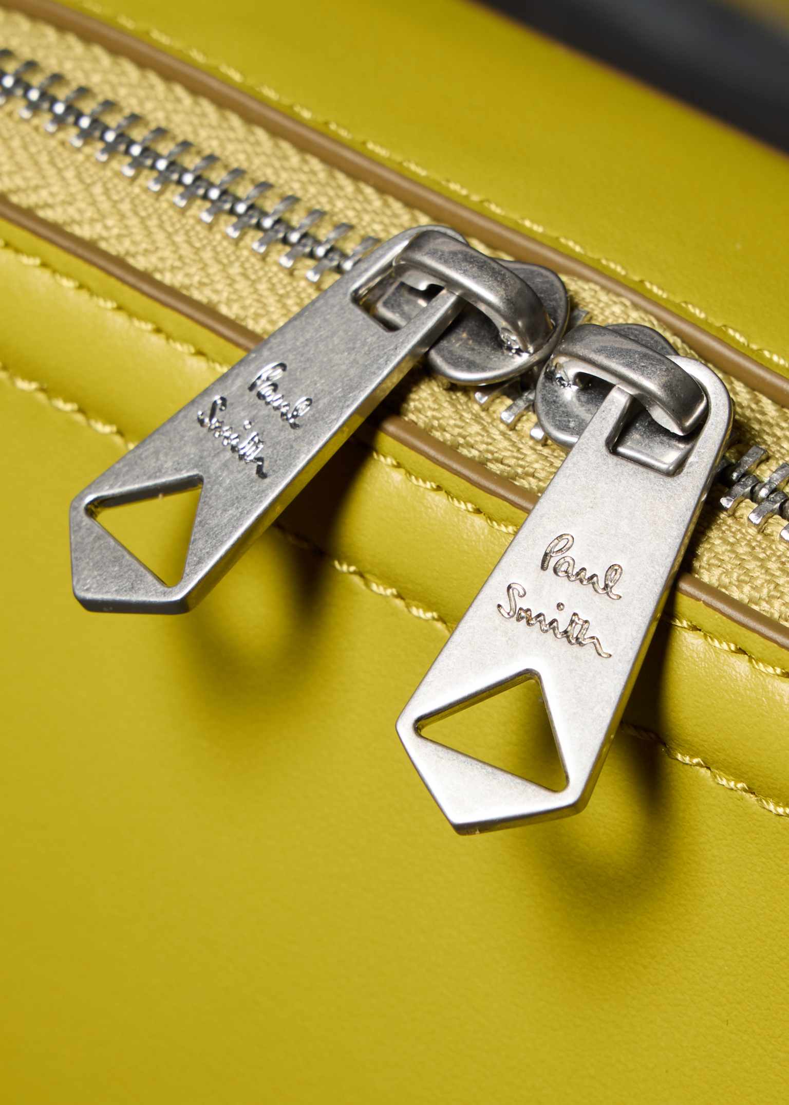 Olive Green Leather Flight Bag Paul Smith