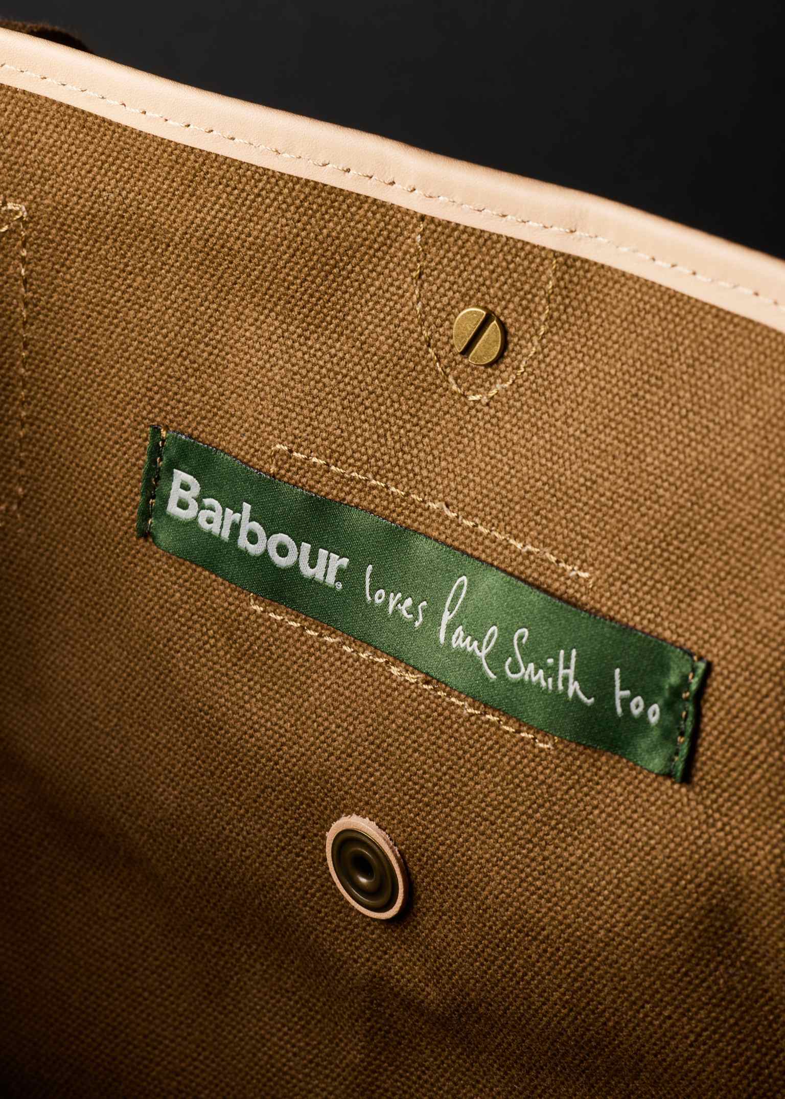 Paul Smith loves Barbour - Tote Bag